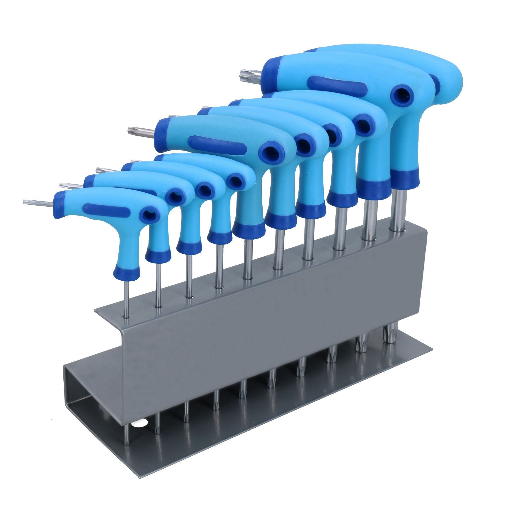 Ensemble de clés Allen à barre en T 20 pièces Clés 2 mm – 10 mm T9 – T50 avec supports de rangement