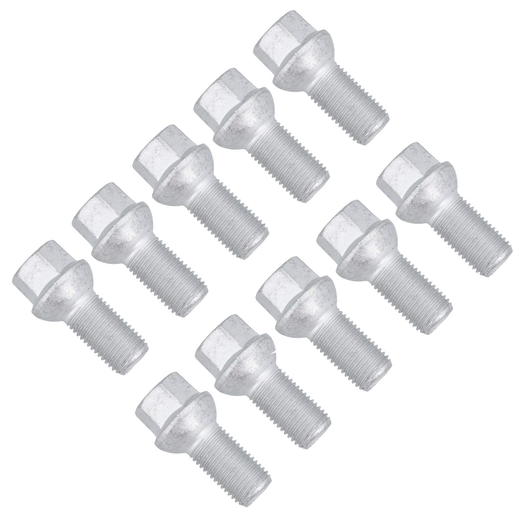 M14 x 1.5 Replacement Wheel Bolts Spherical for Trailer Hubs Hub Pack of 10