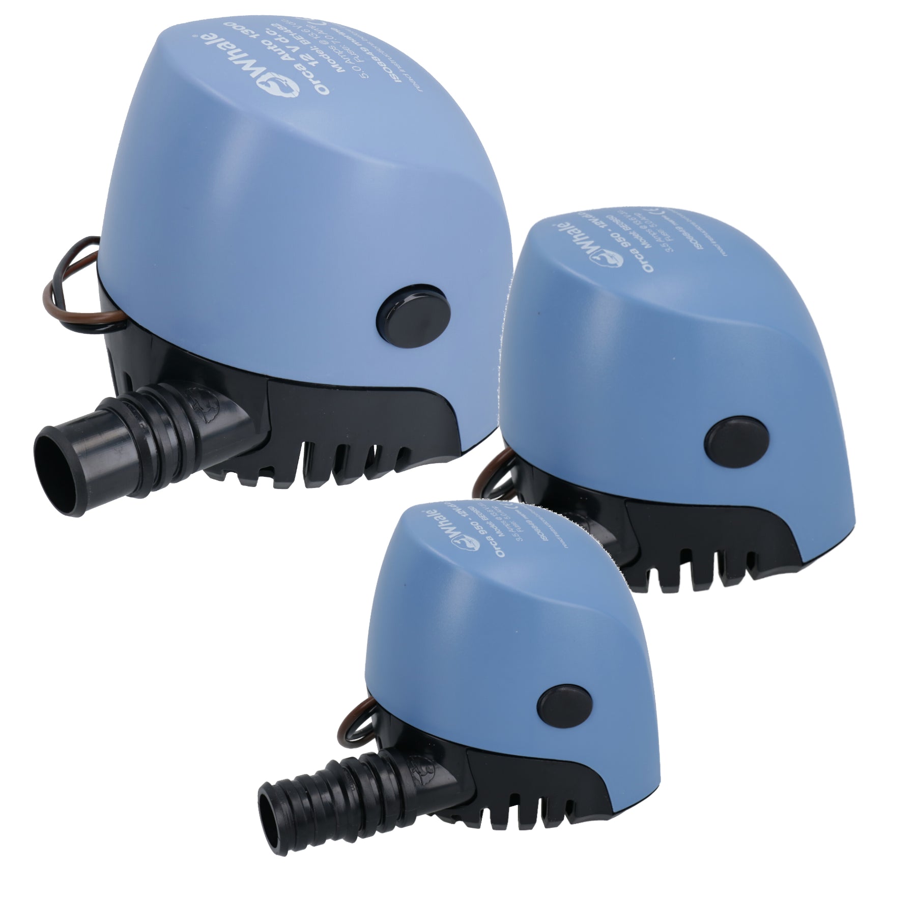 Pompe à eau de cale Whale Orca authentique 12v submersible pour yacht et bateau