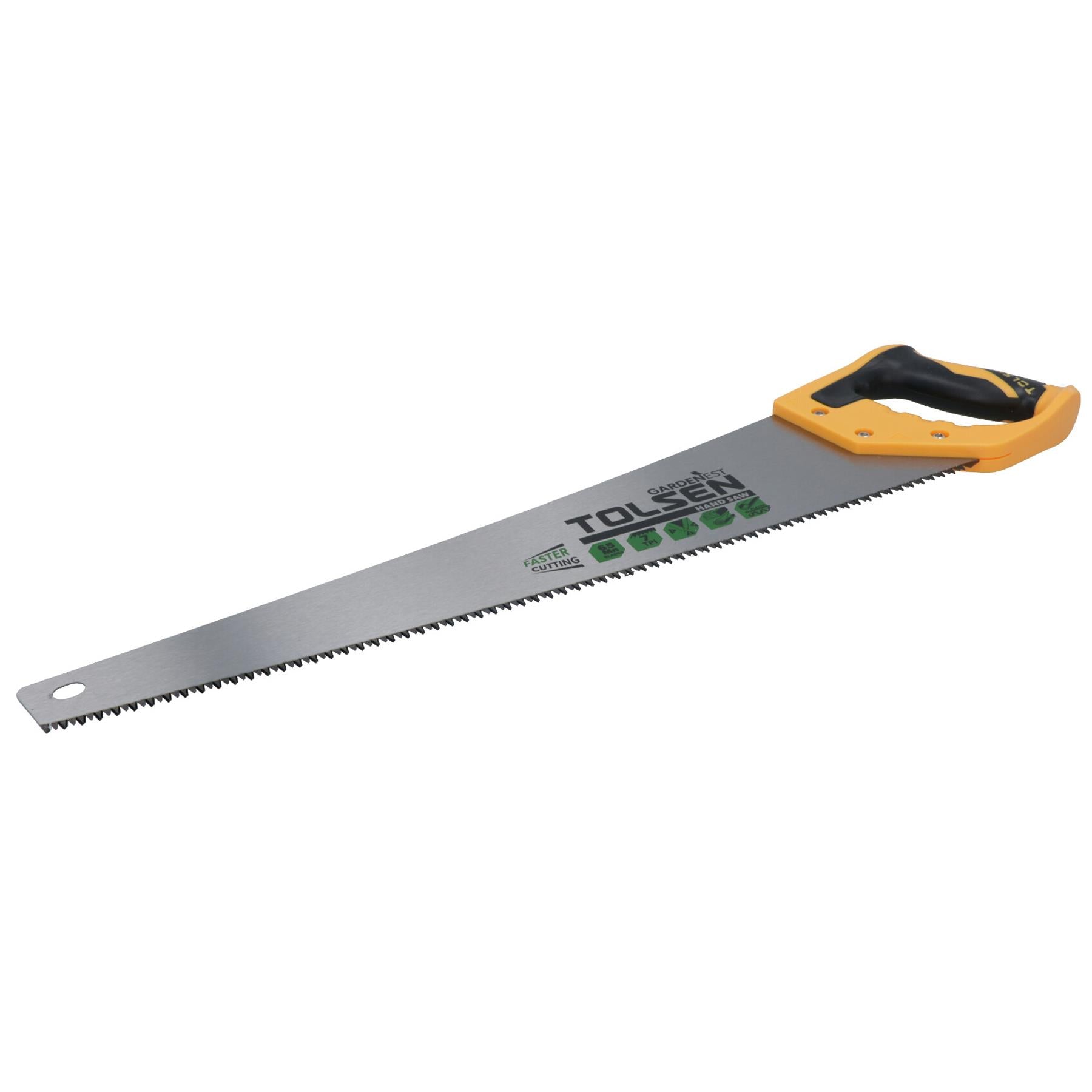Hardpoint Hand Saw 20" 500mm Wood Cutter Cutting Tool With Soft Grip Handle