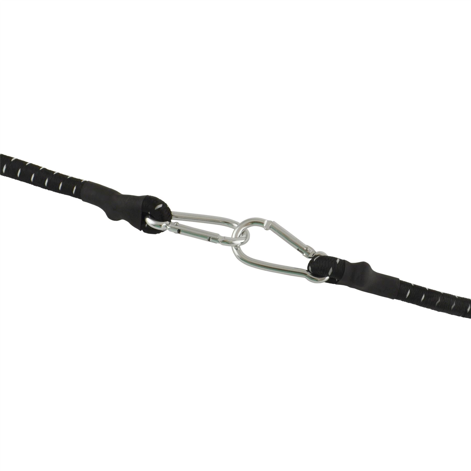 Sangle élastique de 60 po avec mousquetons en métal et support de fixation pour attache