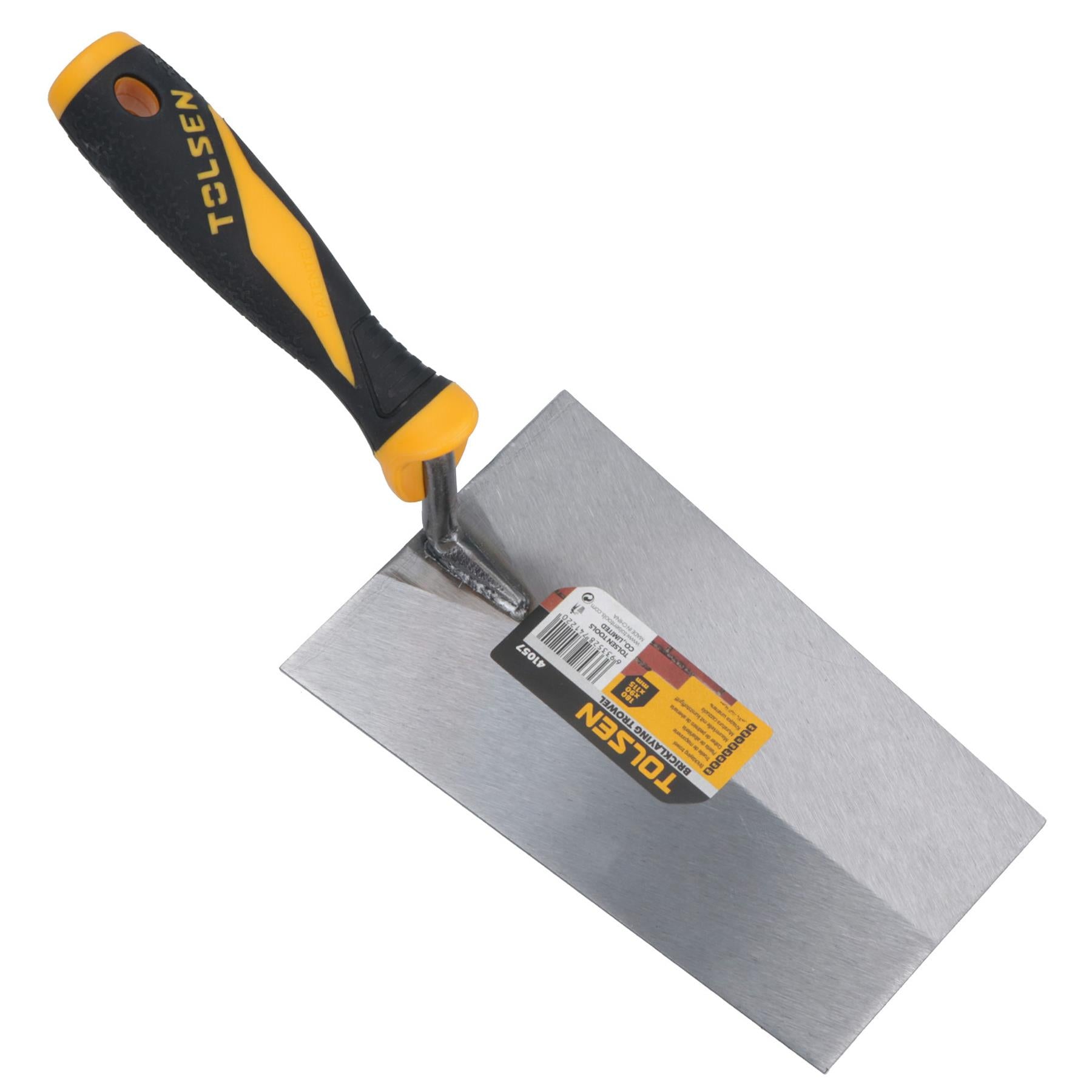 Soft Grip Bucket Trowel 180mm For Plastering Rendering Brick Block Work Laying