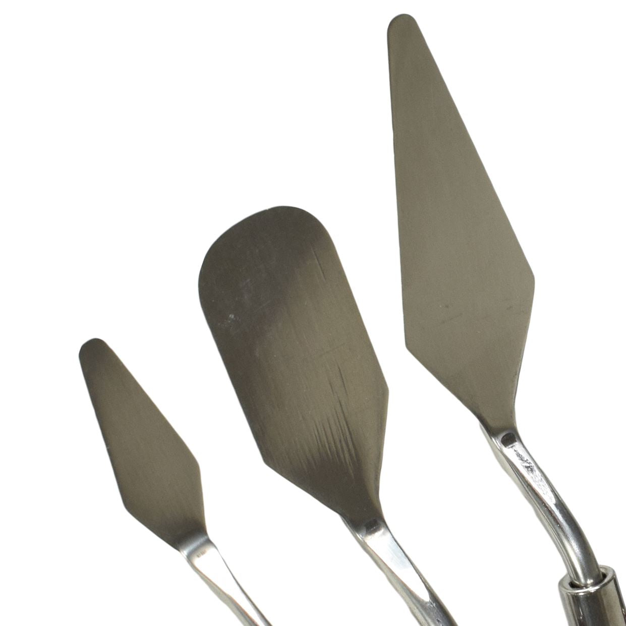 Ensemble de 5 couteaux à palette pour peinture à l'huile et à l'acrylique, couteaux à spatule flexibles pour artistes