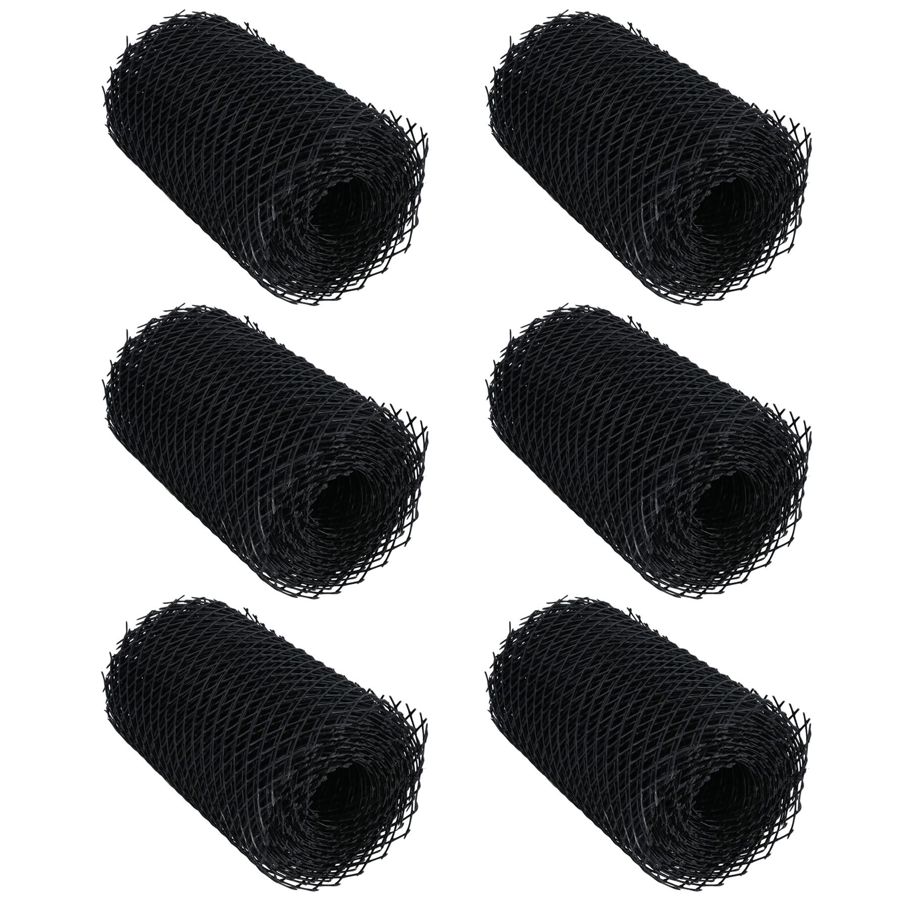 Protection de gouttière en plastique, protection contre les débris de feuilles pour gouttières jusqu'à 16 cm de large