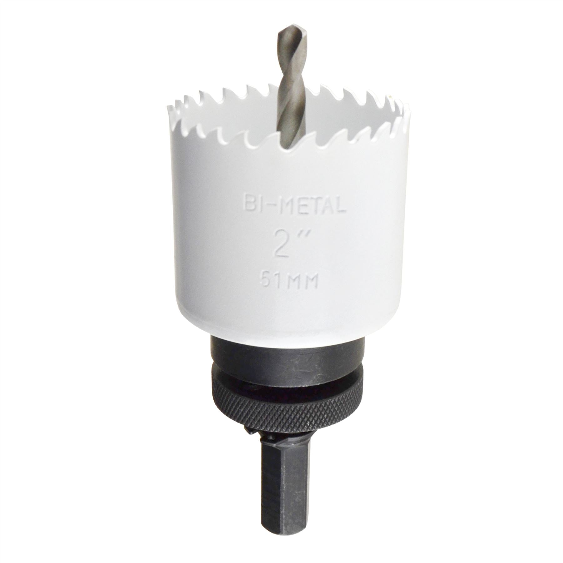 32 - 152 mm Lochsäge mit 1/2 Zoll Schaftbohrfutter, Fräser, Bimetall-Bohrer