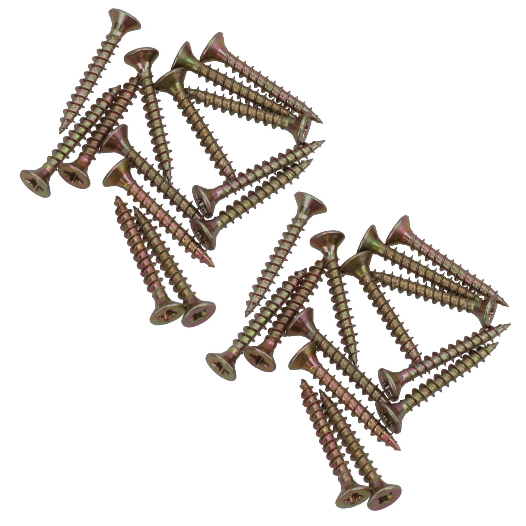 Vis à bois à tête fraisée 4 mm x 30 mm, empreinte PZ2