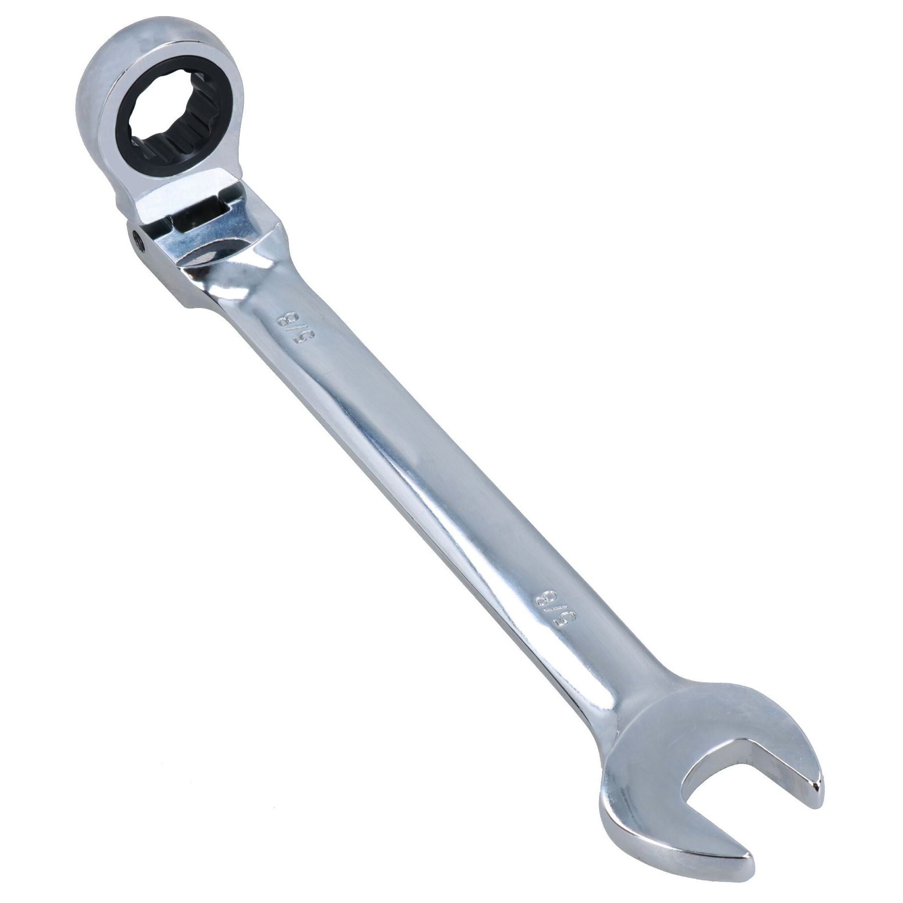 Clé mixte à cliquet à tête flexible 5/8" AF SAE Imperial