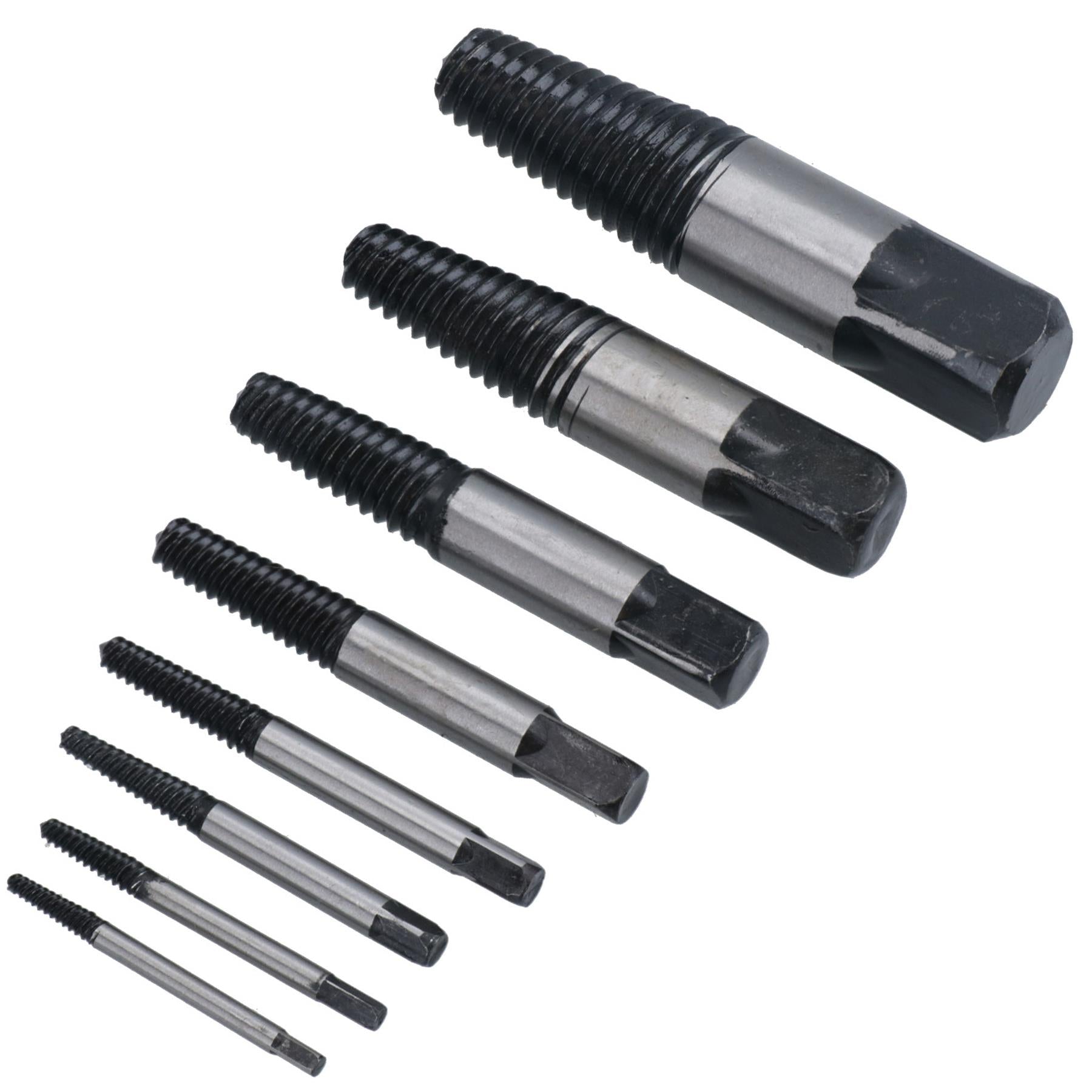 Kit d'extraction de goujons/boulons/vis pour boulons rouillés, arrondis et grippés TE111