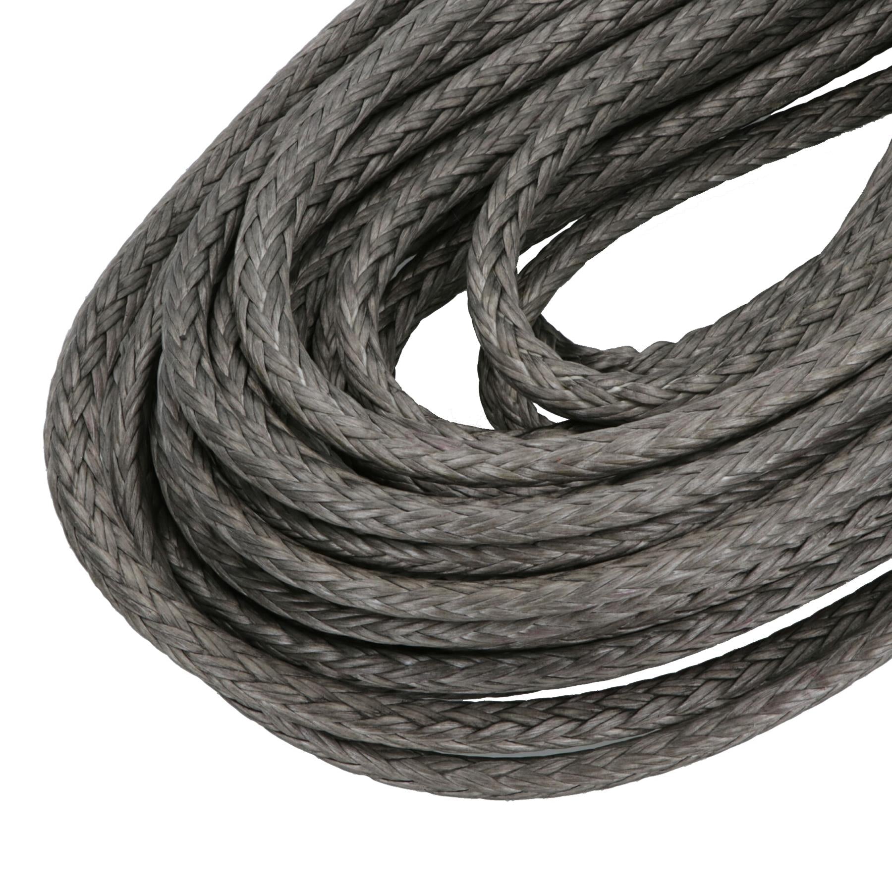 Synthetic Winch Tow Rope Cable HMPE Off Road Recovery 4x4 10-14mm 30m