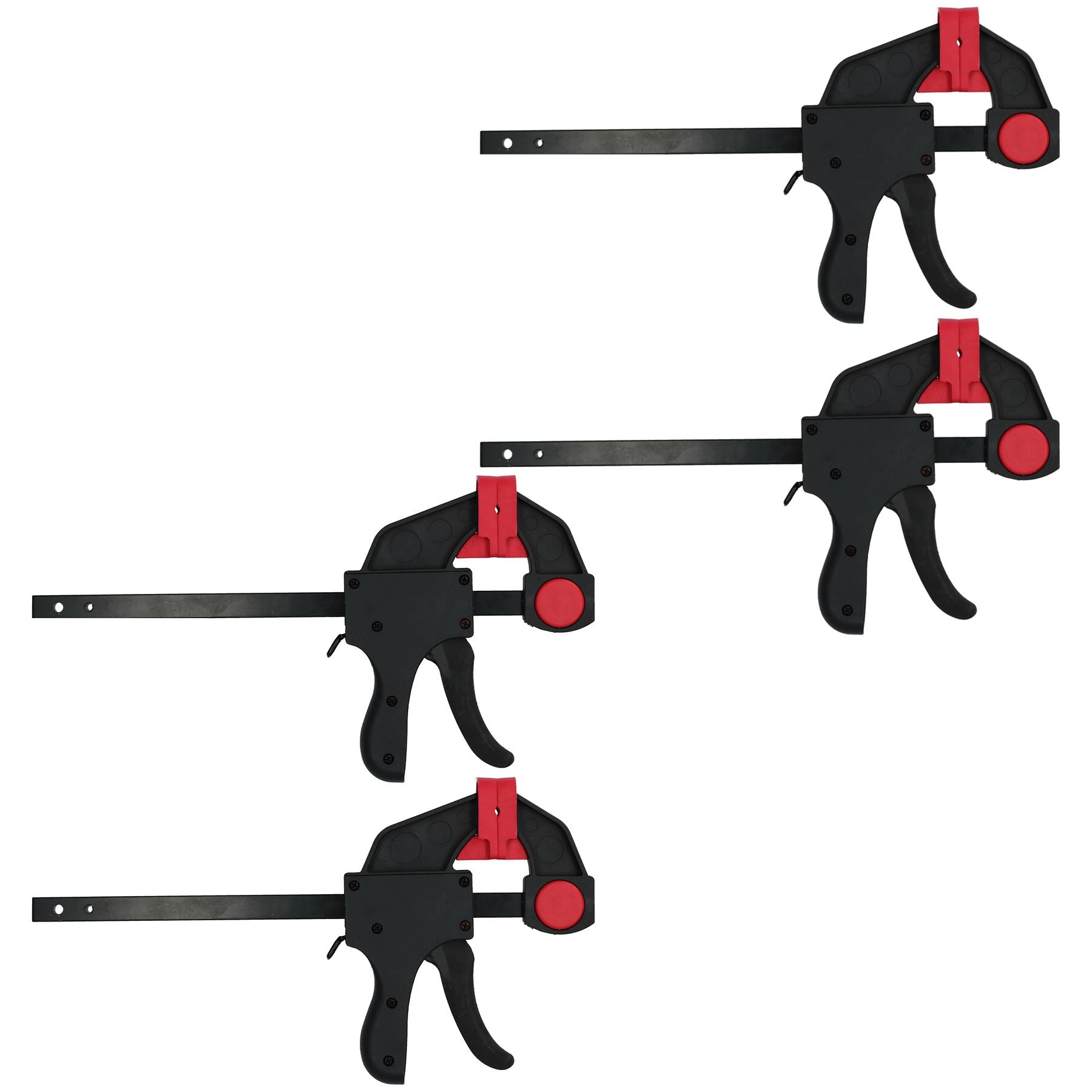 Pince à barre rapide à dégagement rapide de 6" / 150 mm avec support et écarteur de poignée