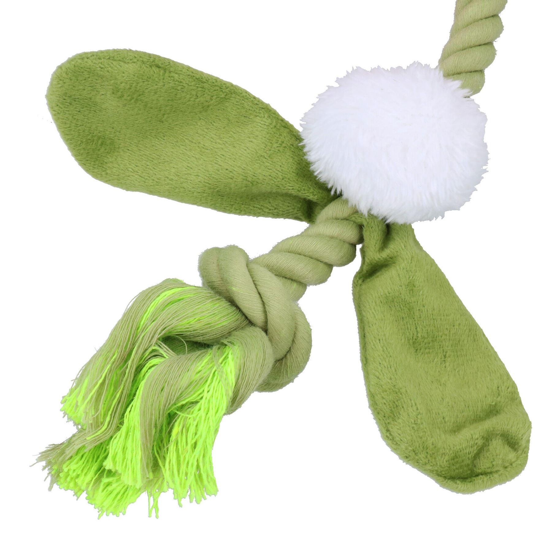 Jouet en peluche en forme de nœud de gui pour chien, cadeau de Noël festif