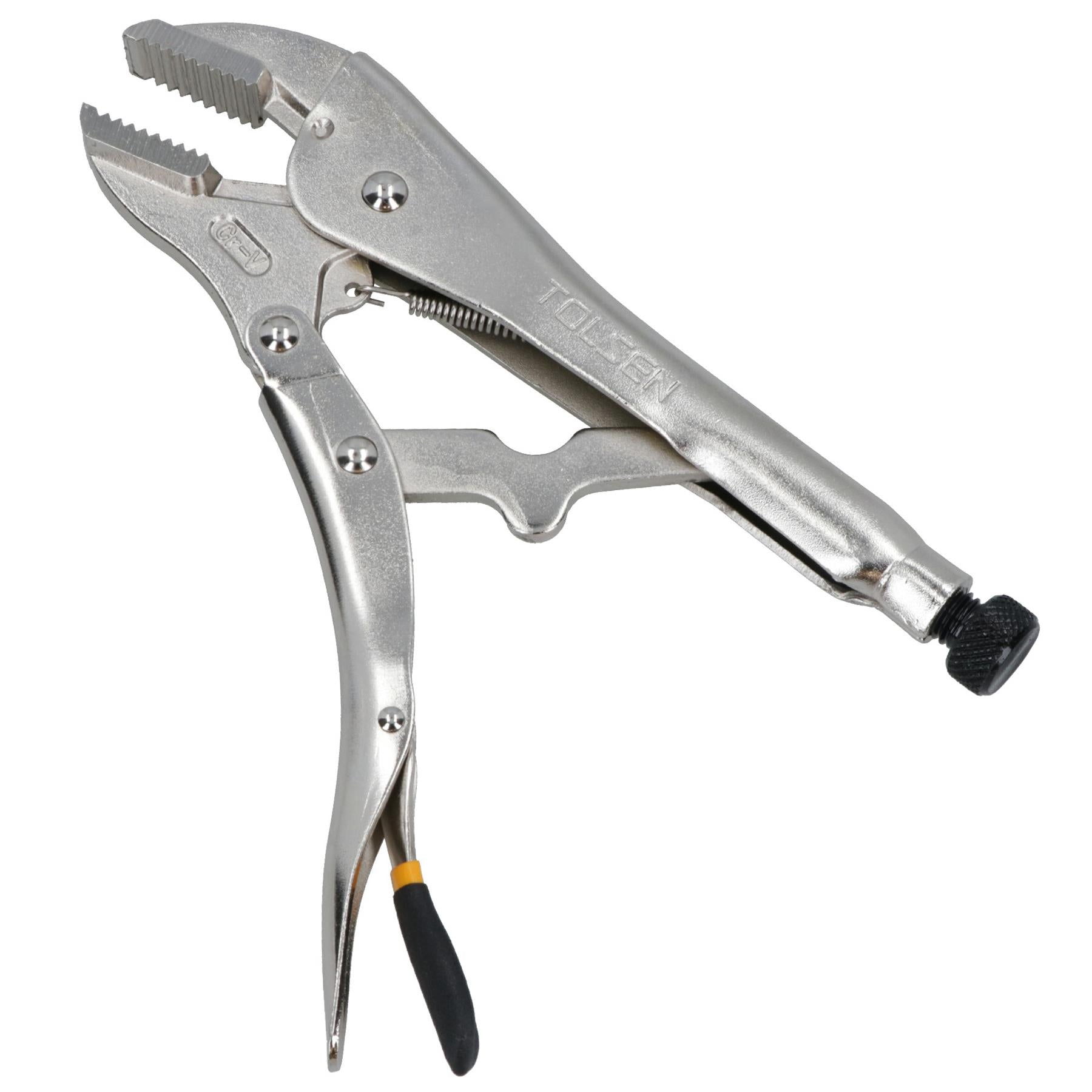 Straight Jaw Locking Pliers 10" (250mm) Adjustable Mole Vice Grip Clamp