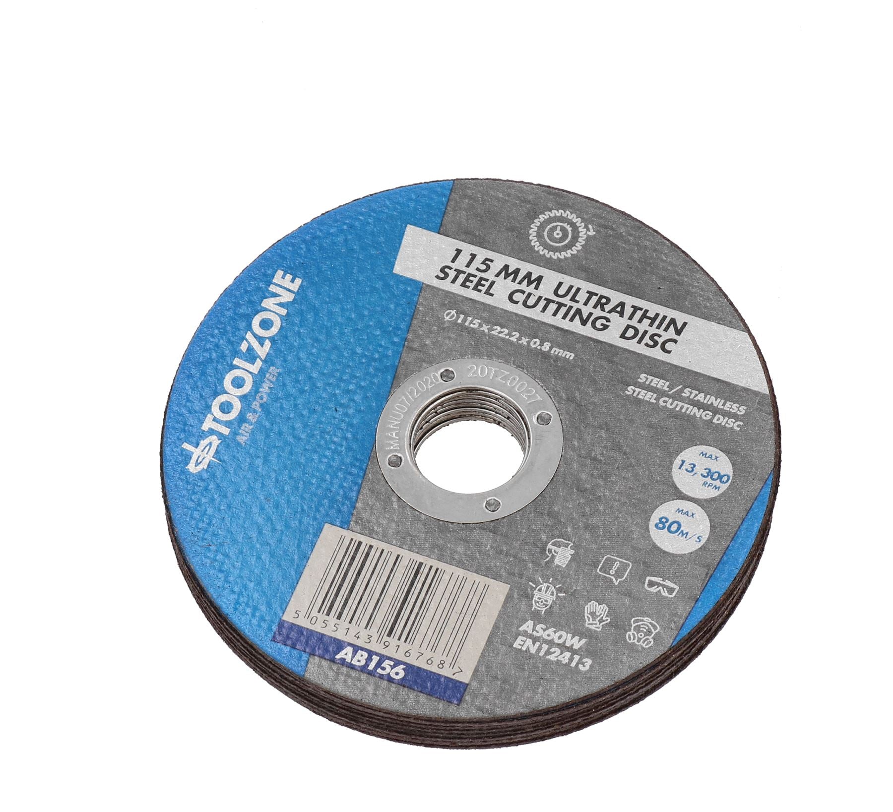 Ultrathin 115mm x 1mm Metal Steel Cutting Discs For 4-1/2” Angle Grinders 100pc