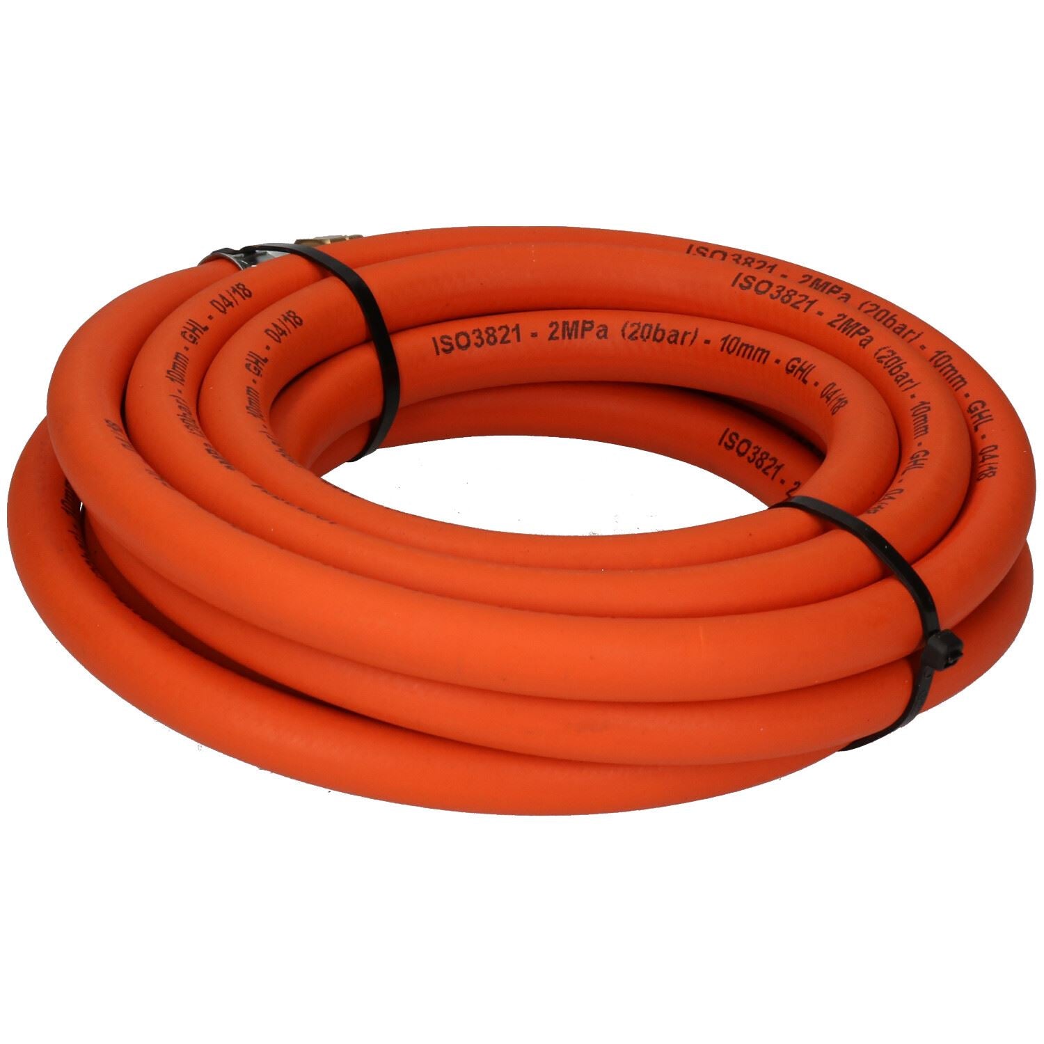 Tuyau en caoutchouc pour propane simple, coupe et soudage de tuyaux à gaz 5 m 3/8" BSP