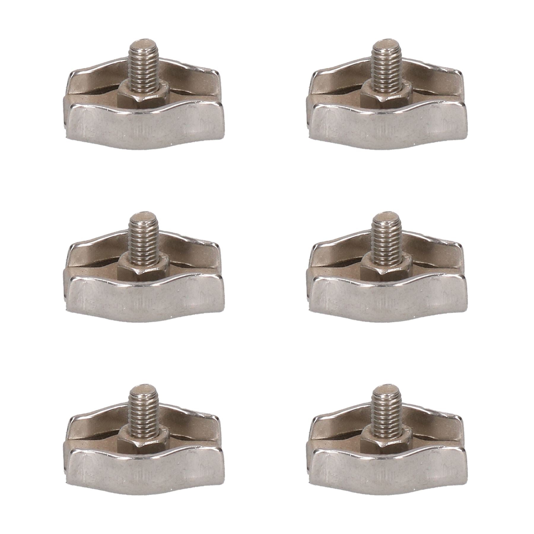 Serre-câbles de 5 mm en acier inoxydable de qualité marine 316 paquets disponibles