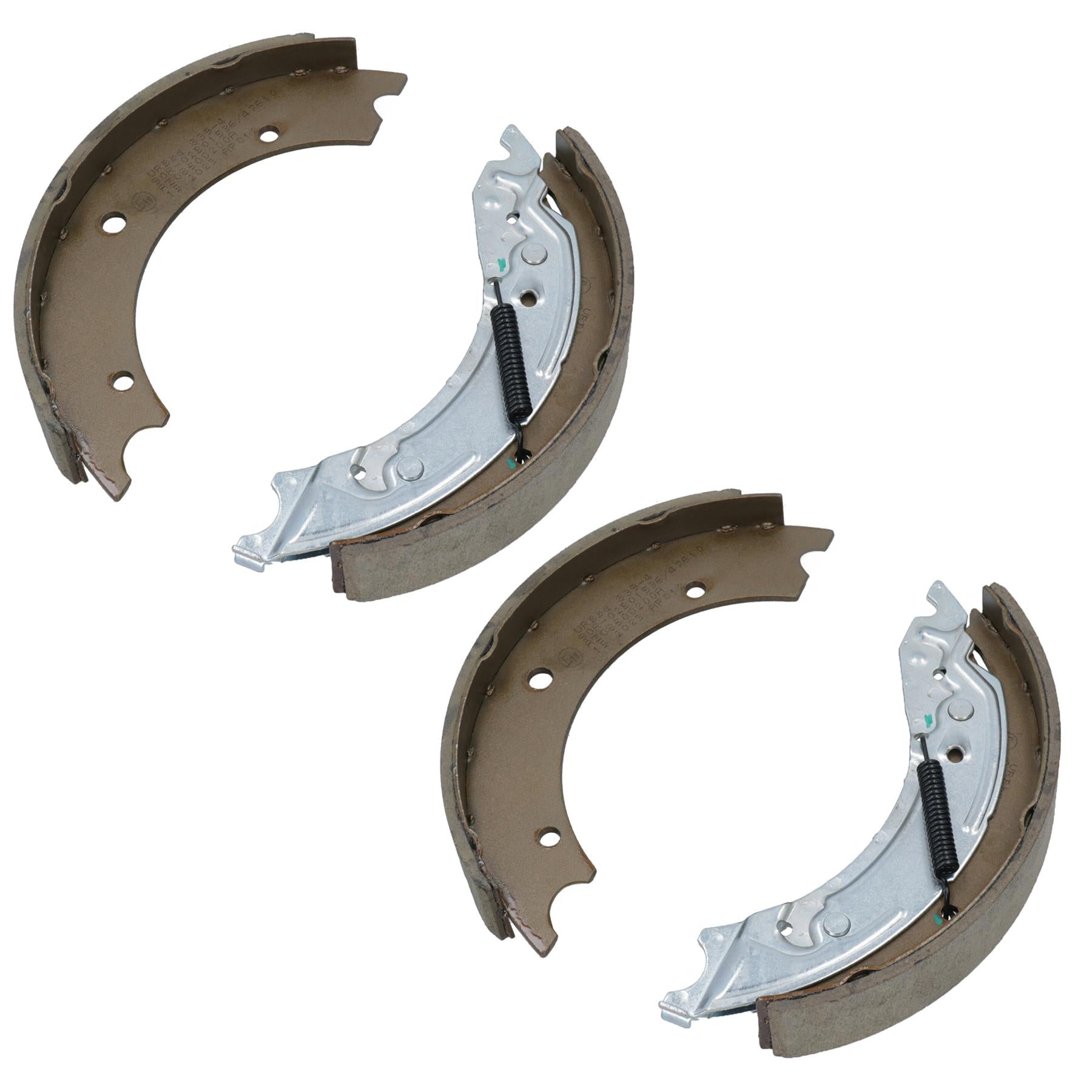 250 x 40mm KNOTT Type Trailer Brake Shoes for 4 x Brake Drums Twin Axle