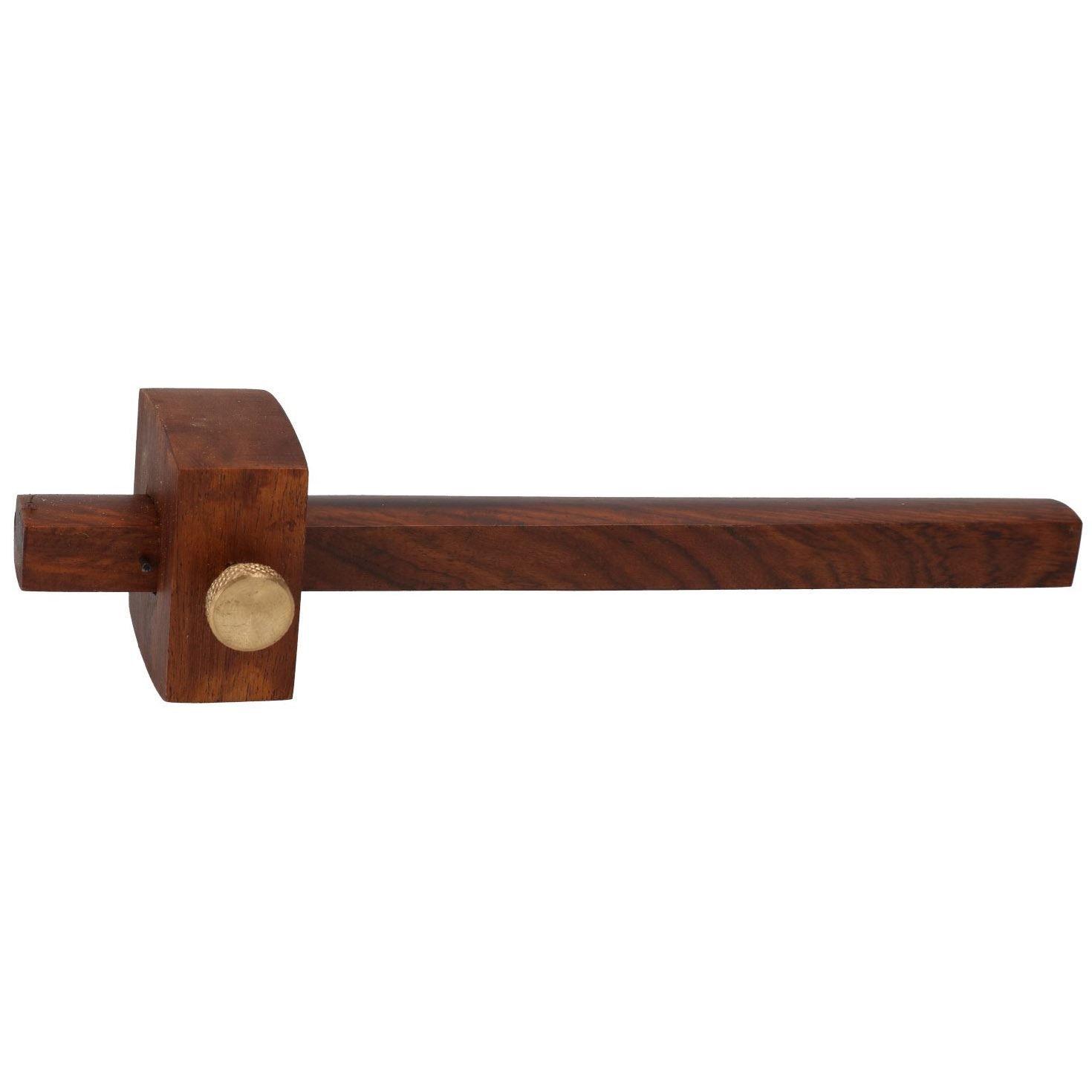 9" (230mm) Hardwood Body Marking Gauge Knurled Brass Adjusting Screw Wood