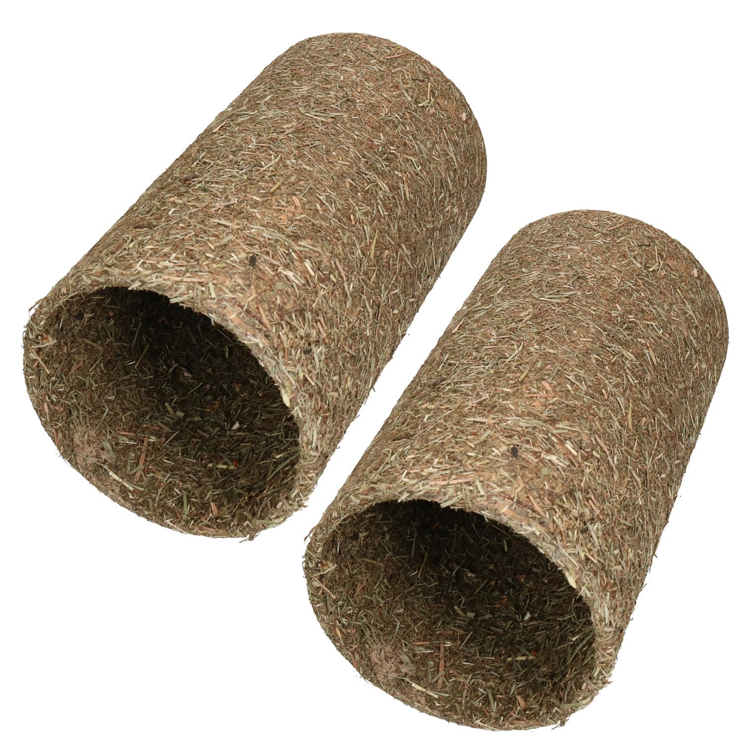 Petit animal de compagnie cochon d'Inde Naturals Treat Hay 'n' Hide Meadow Tunnel 15x15x25cm