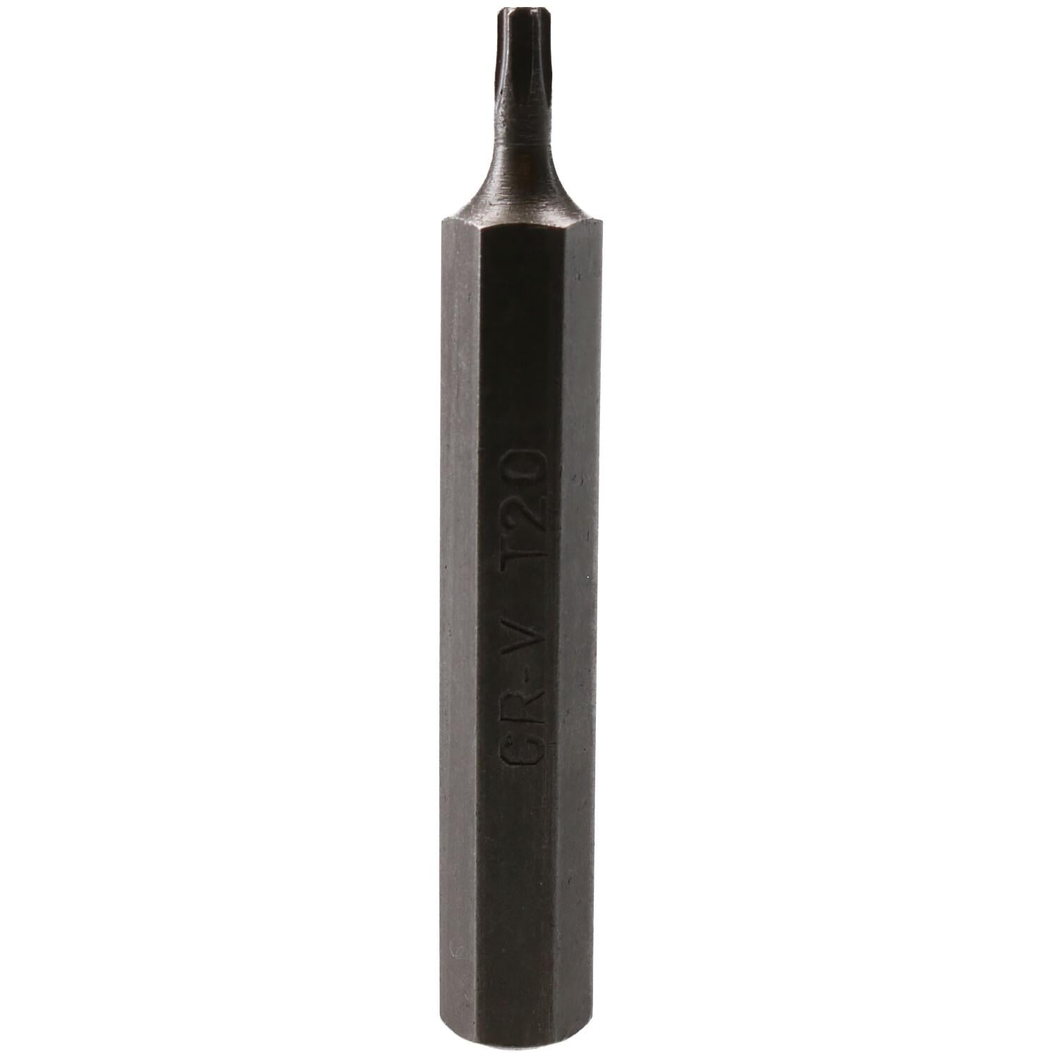 Embouts mâles Torx Star T20 – T60 avec tige de 10 mm et longueur de 30 mm ou 75 mm