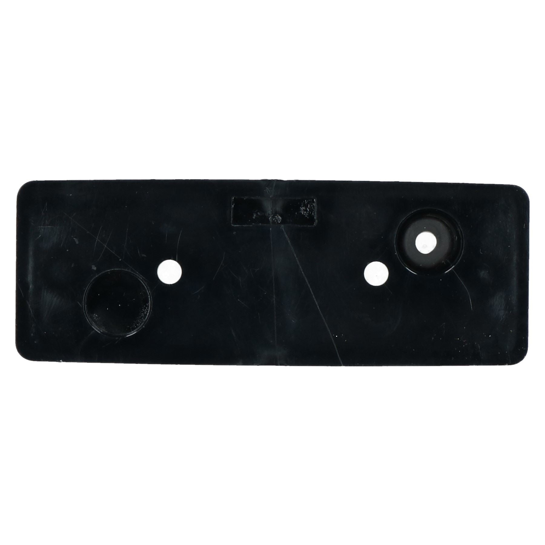 Lot de 2 feux de position avant blancs transparents pour remorque, caravane, fourgonnette