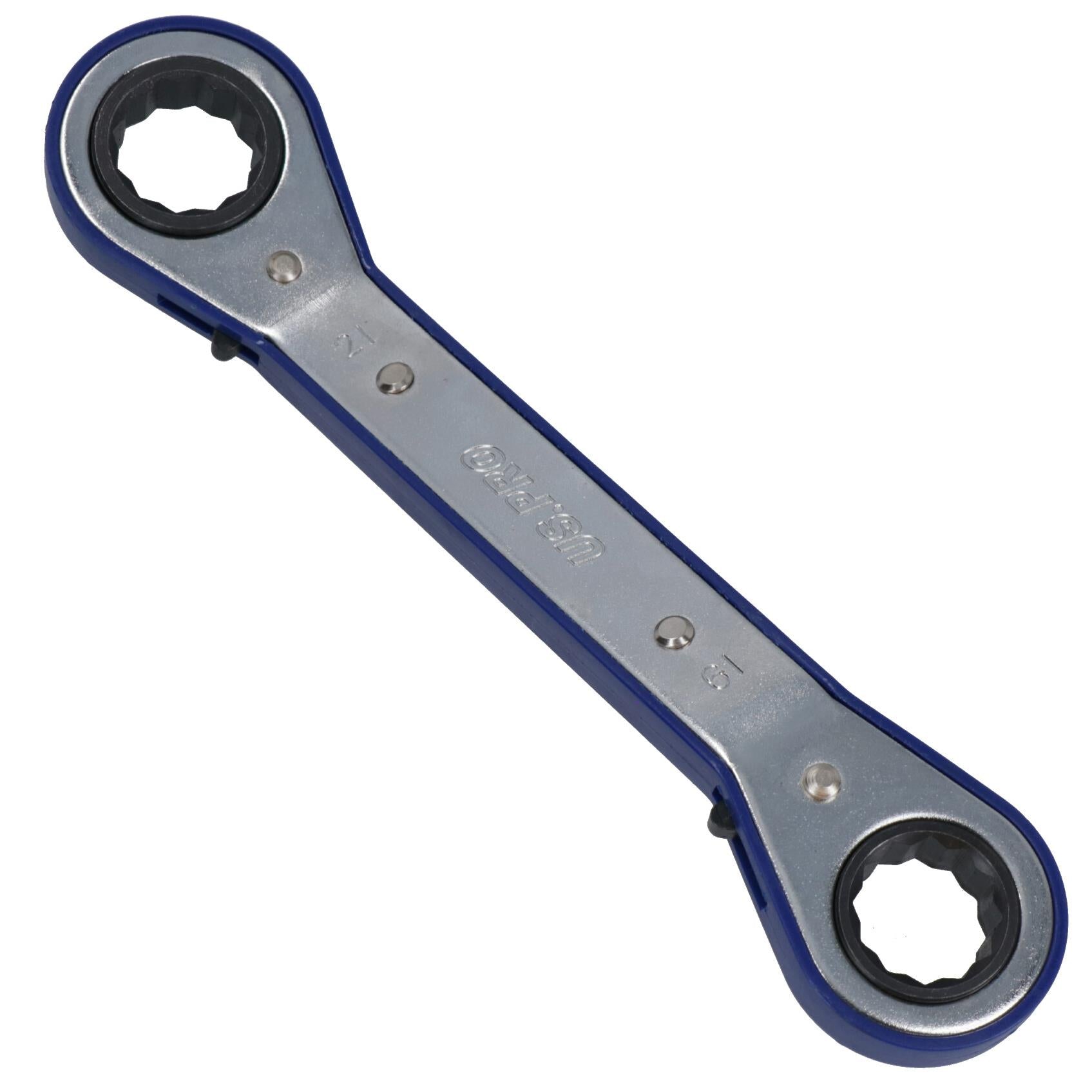 Clé polygonale à cliquet réversible métrique MM 6 mm – 21 mm 5 pièces