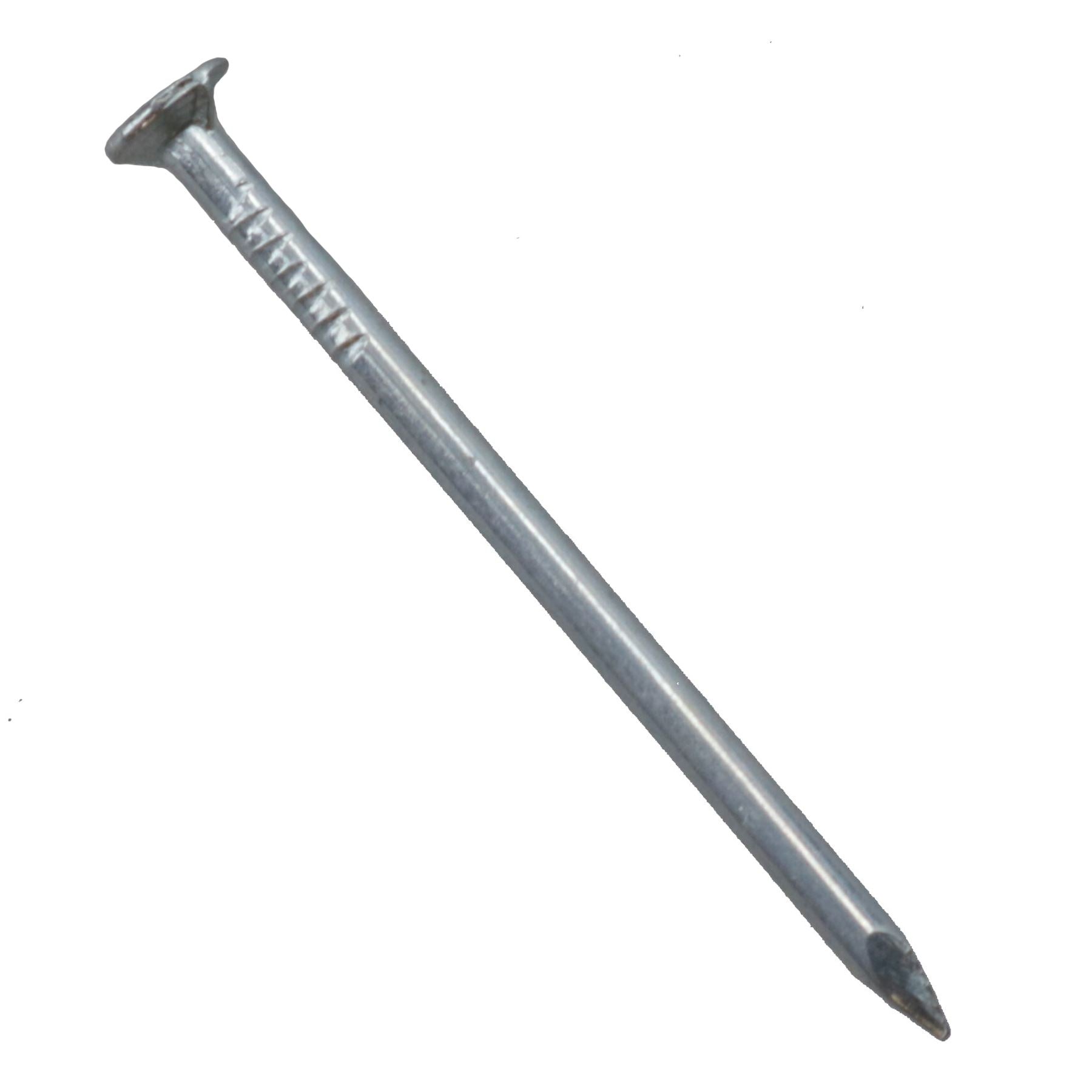 Clous à tête ronde en fil de fer 1,6 mm x 30 mm pour bois zingué