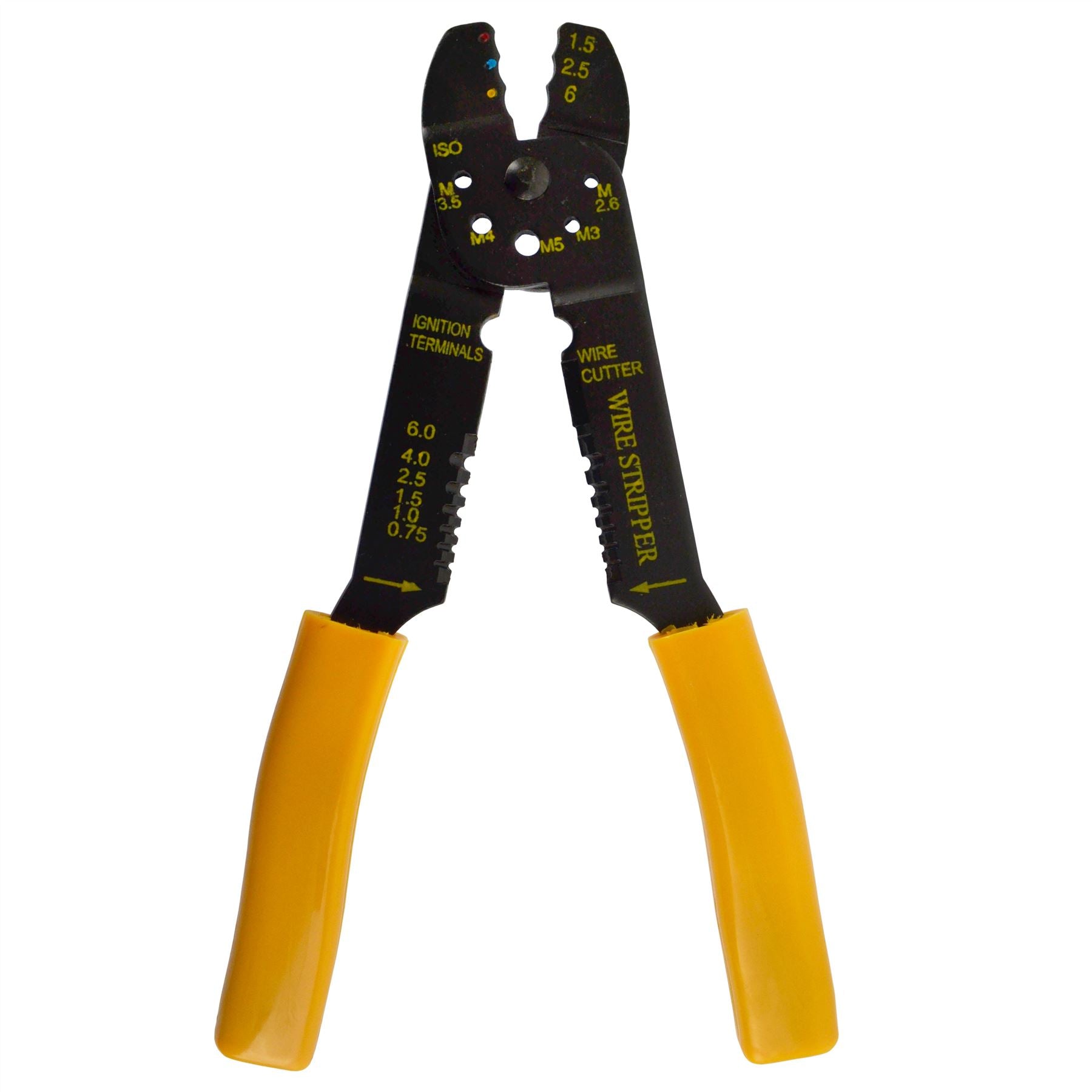 Crimper Plier Wire Cutter Stripper and Electrical Terminal Connector 101pc TE758