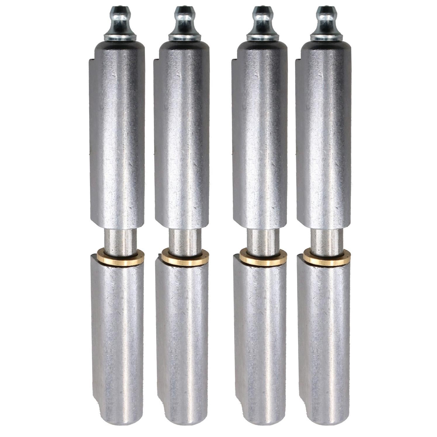 Abnehmbares Bullet-Scharnier zum Anschweißen mit Schmiernippel, 16 x 120 mm, für schwere Türen