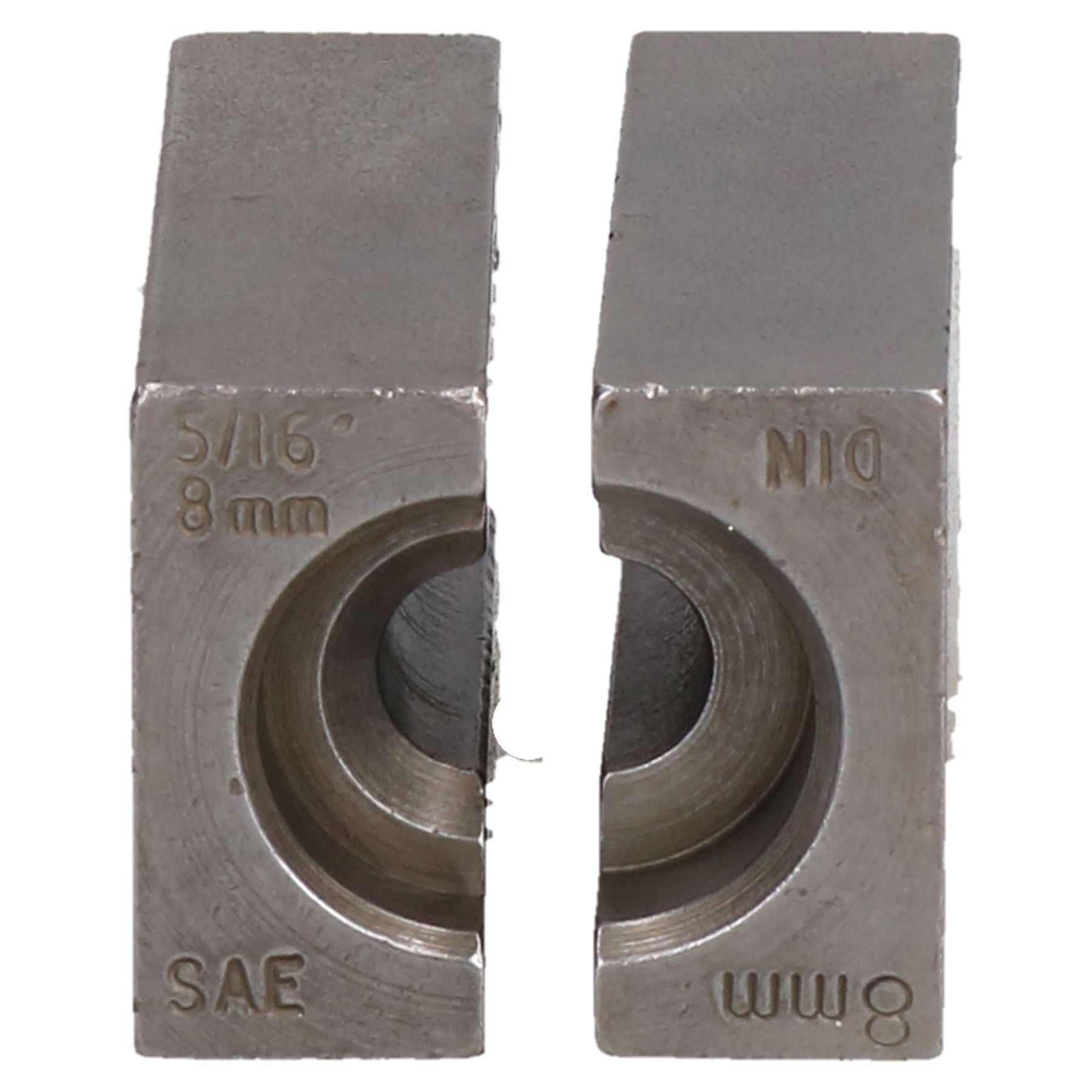 Banc d'évasement de tuyau de frein 5/16" 8 mm SAE ou 8 mm DIN Outil d'évasement Pince à matrice fendue