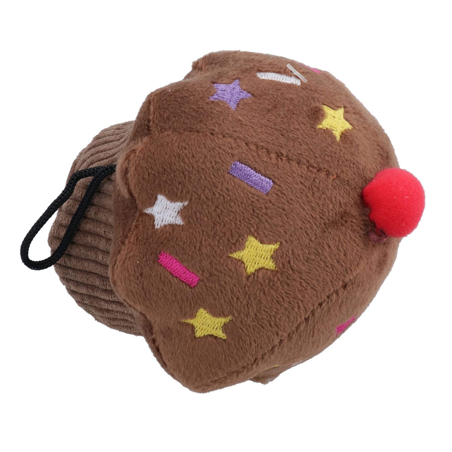Plüsch-Hundespielzeug mit Schokoladen-Vanille-Duft und Quietschfunktion, Geschenk für Hunde