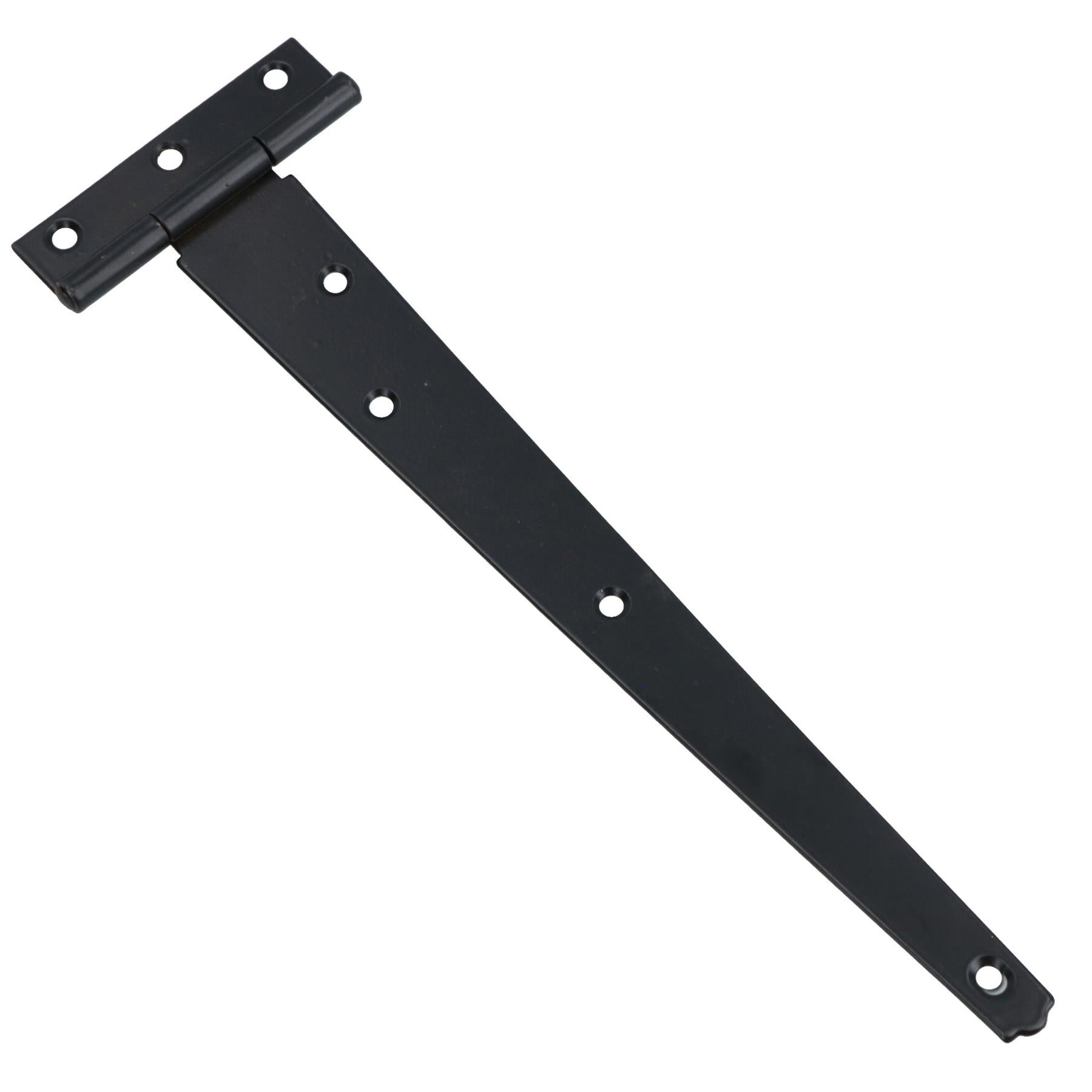 Heavy Duty T Tee Hinge For Sheds Gates Black Powder Coated Finish 4 – 18 Inch