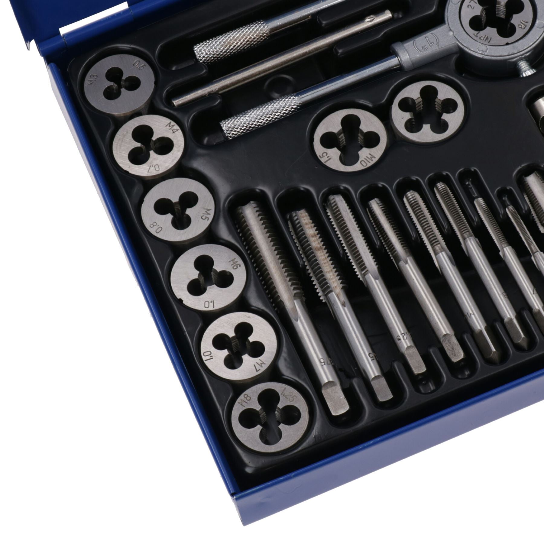 Jeu de tarauds et filières métriques M3-M12 par USPro tools AT224