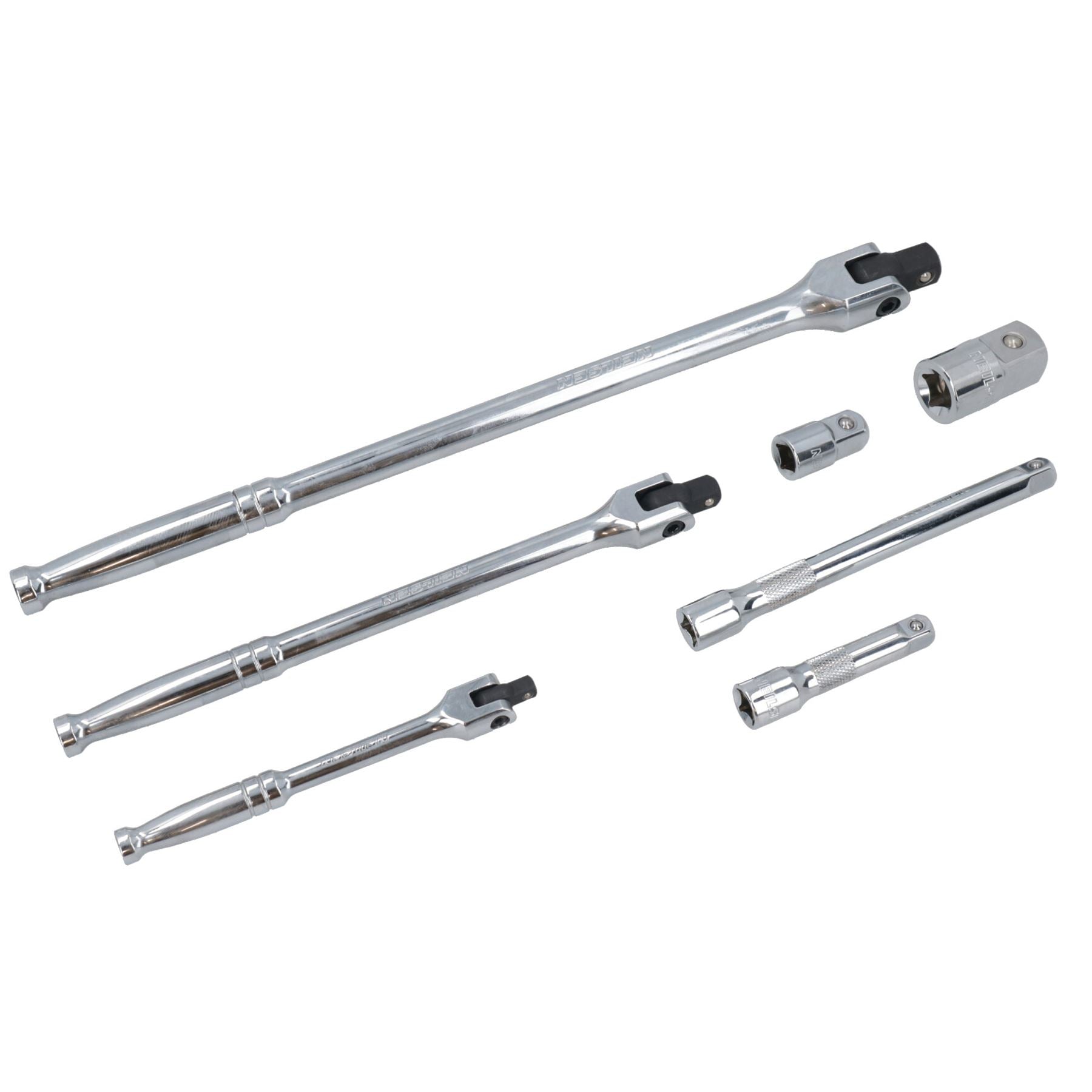 Barres de disjoncteur 1/4 po 3/8 po + 1/2 po + rallonges + adaptateurs de douilles étagées