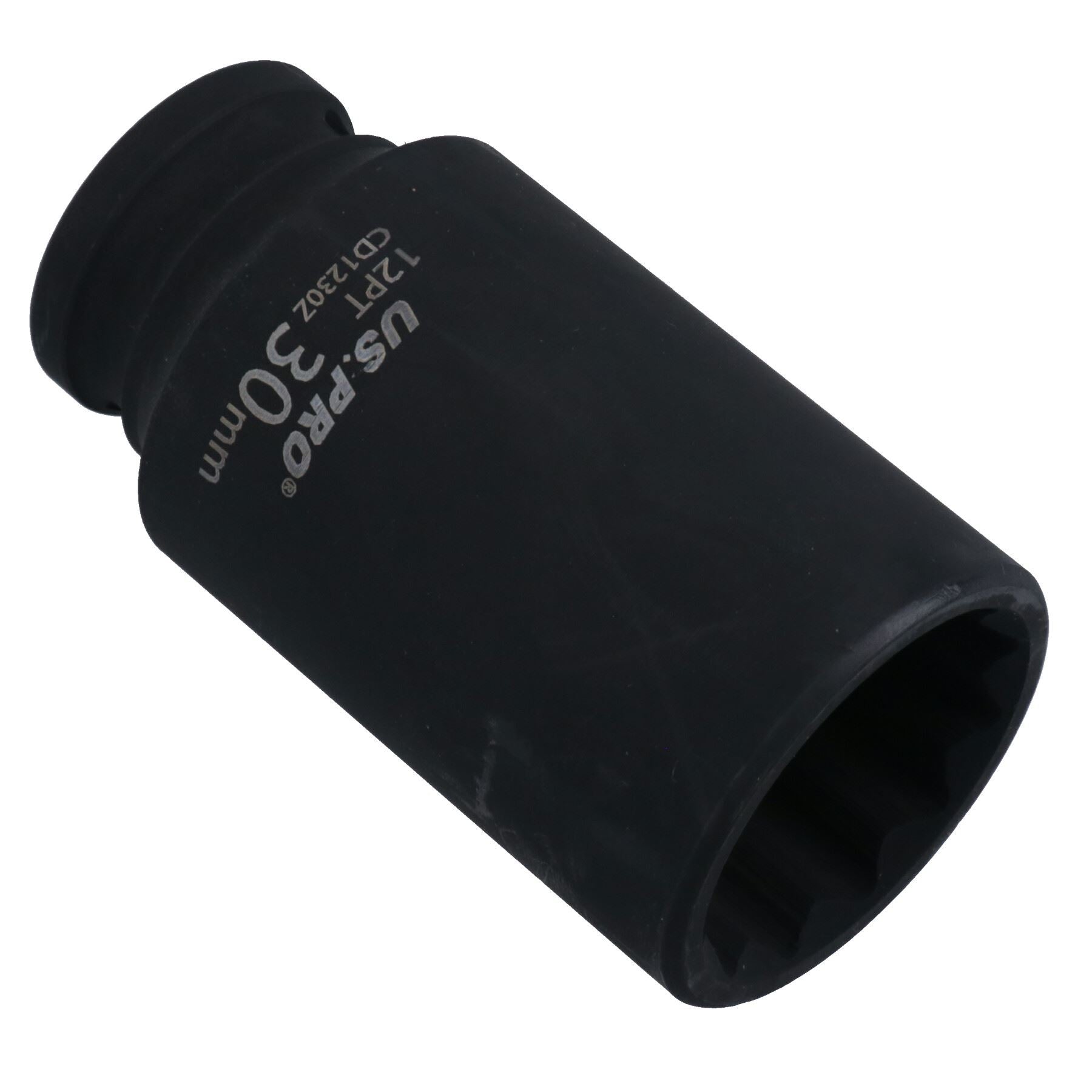 Douille pour écrou d'essieu de moyeu à impact métrique profonde de 30 mm 1/2" 12 pans Bi Hex