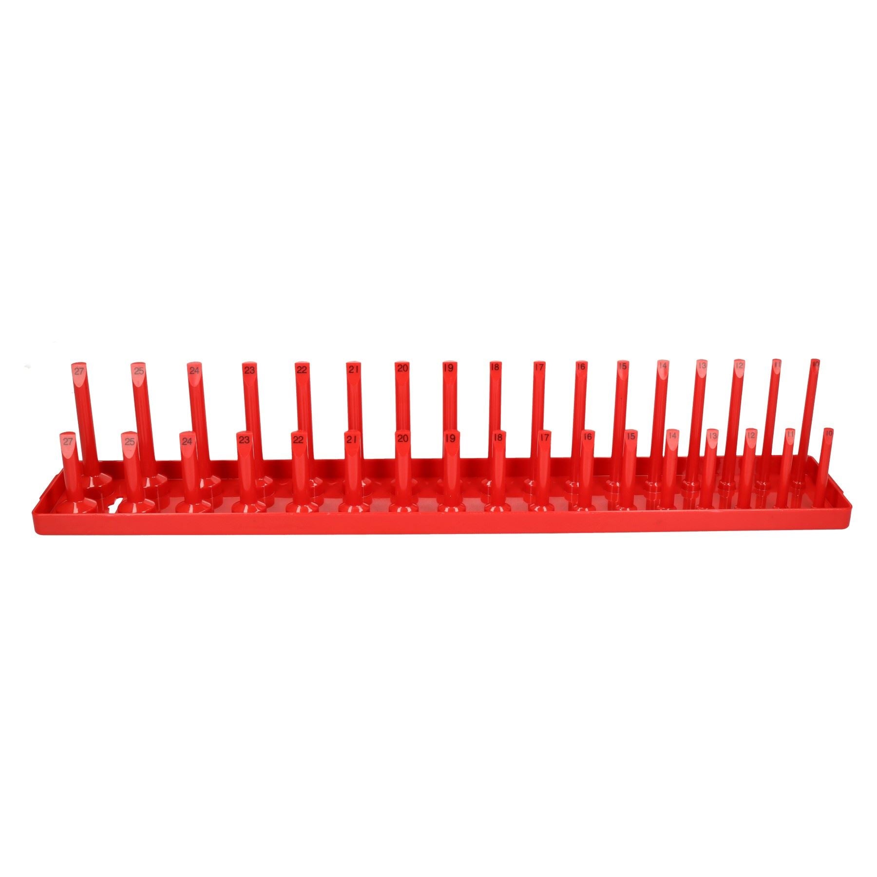 1/4 "3/8" und 1/2 "Antrieb ABS Kunststoff Metrische Steckschlüsselhalter Ablage Flach und Tief