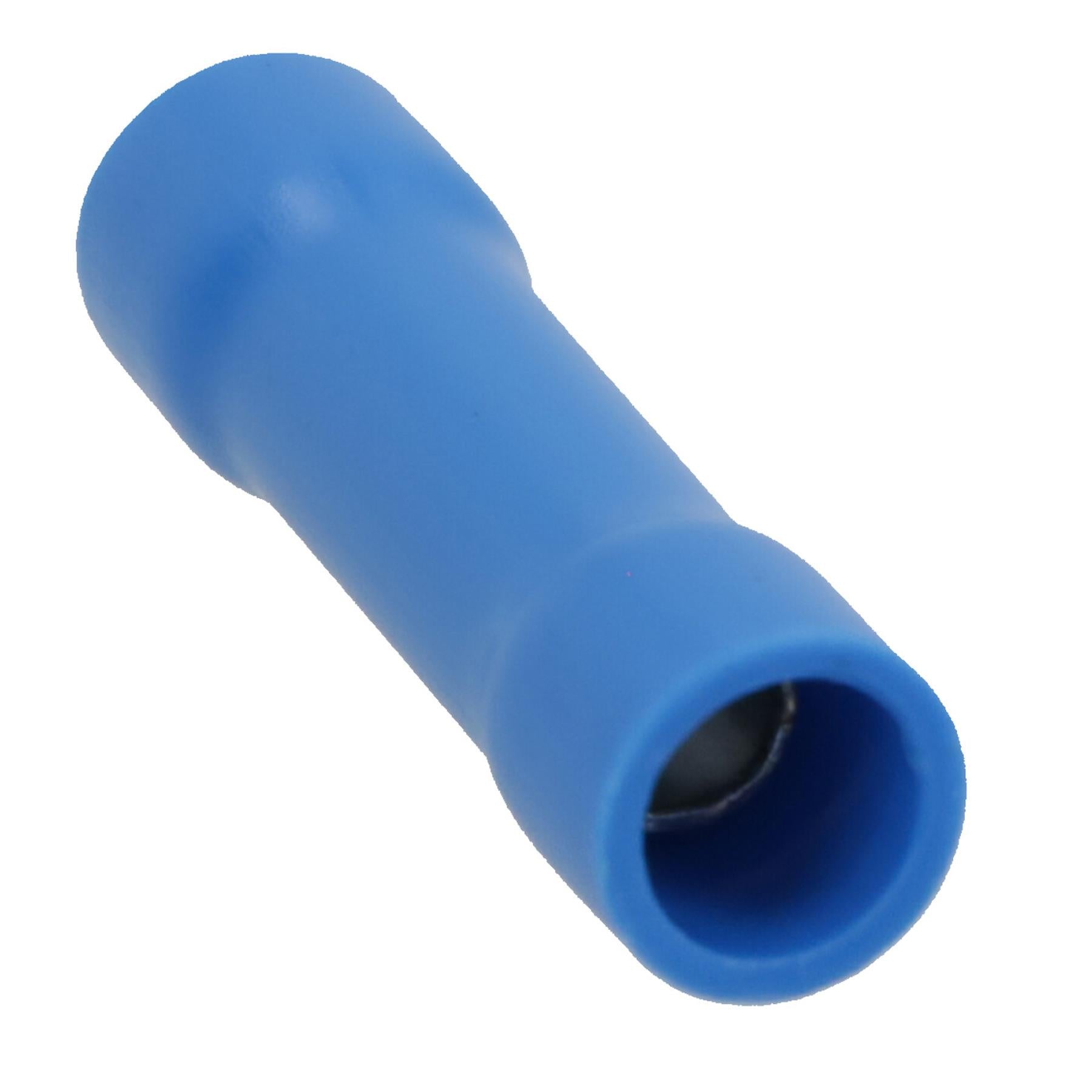 Insulated Straight Butt Connectors Electrical Crimps Terminals Blue