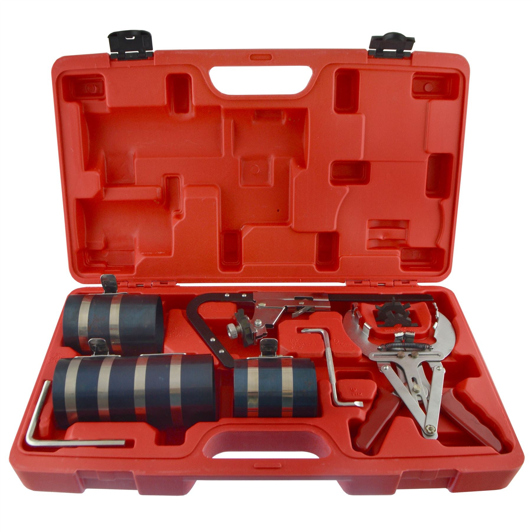 Kit d'outils de nettoyage et de nettoyage pour compresseur à segments de piston, 9 pièces