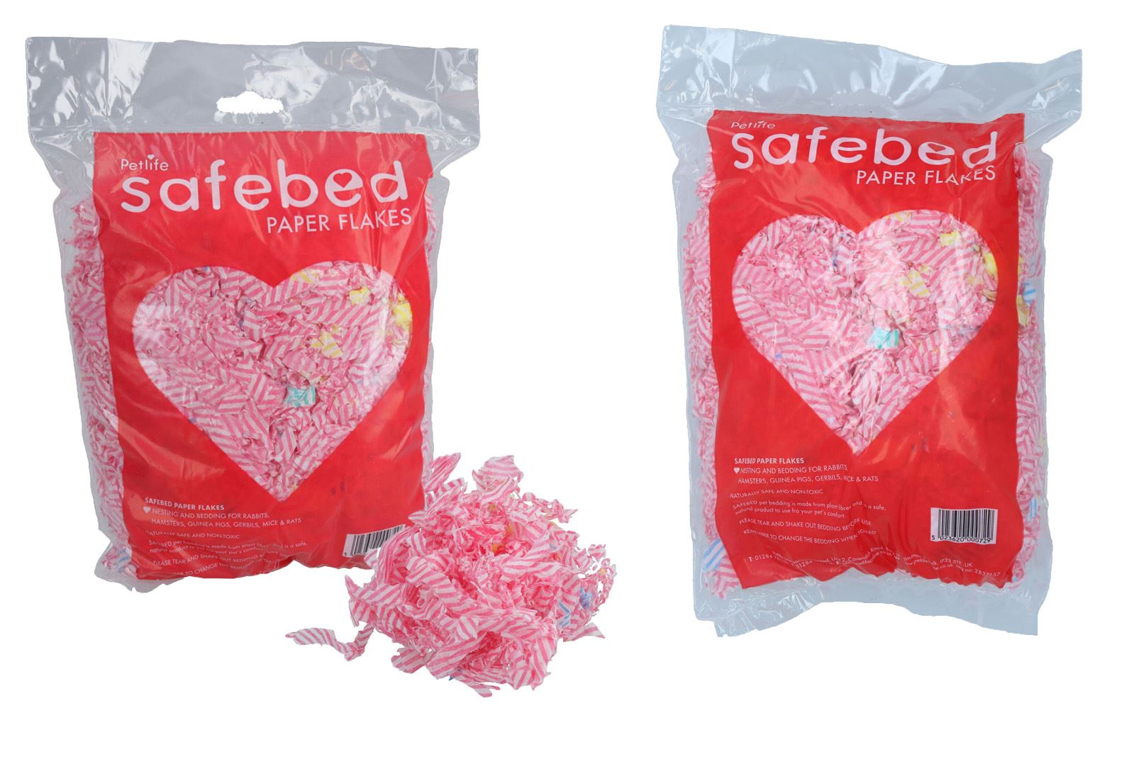 Sicheres Bett aus Papierflocken für Kleintiere, Hamster, Rennmäuse, Nistplätze (Farbe variiert)