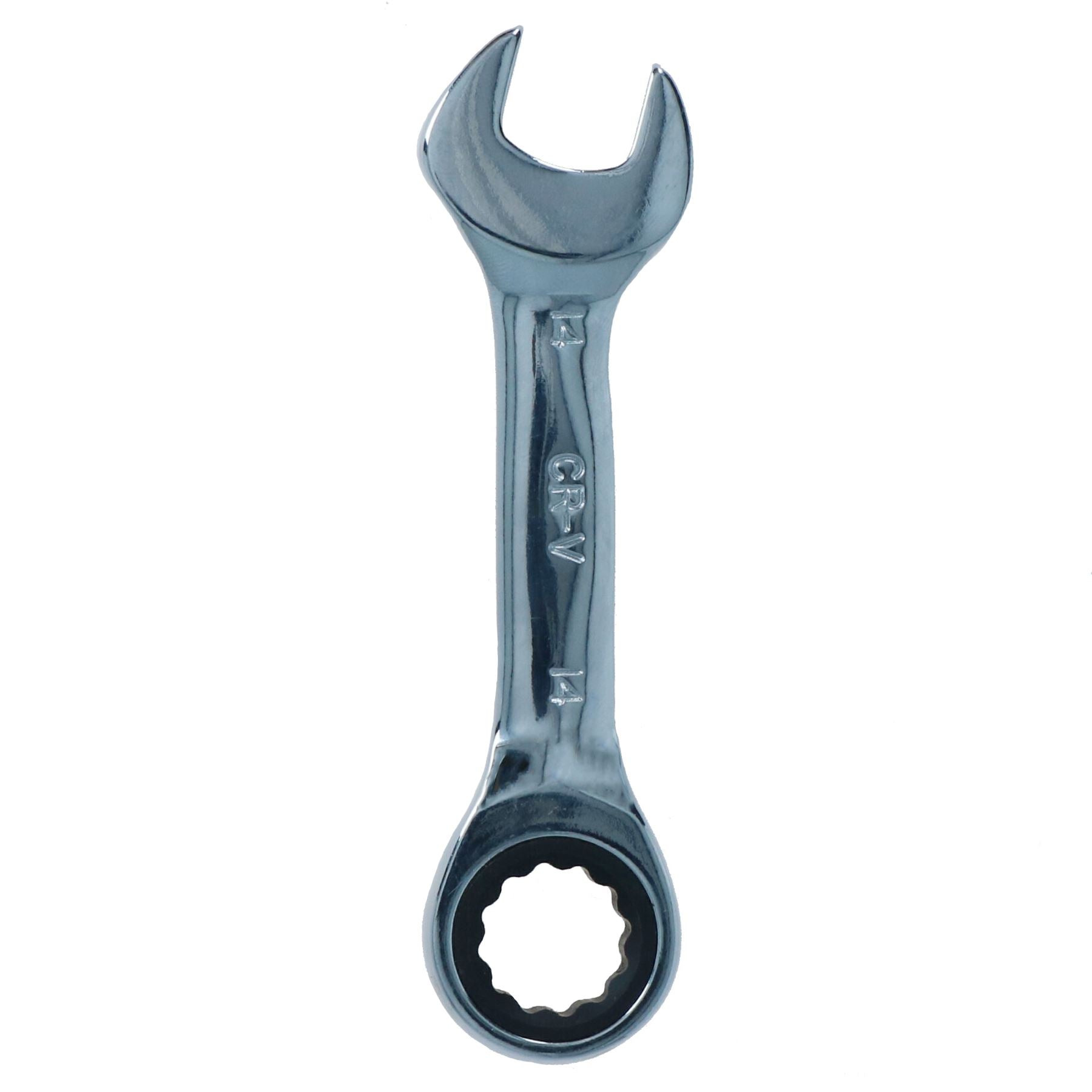 Clé mixte à cliquet courte métrique MM 72 dents 8 mm – 19 mm