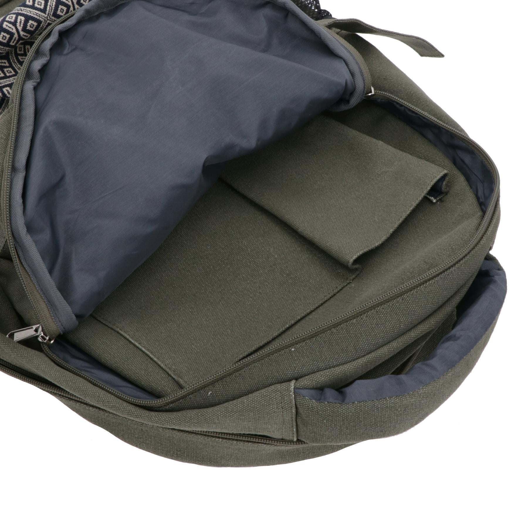 Yoga Pilates Backpack Kit Bag Travel Mat Blue or Green Studio Gym Fitness