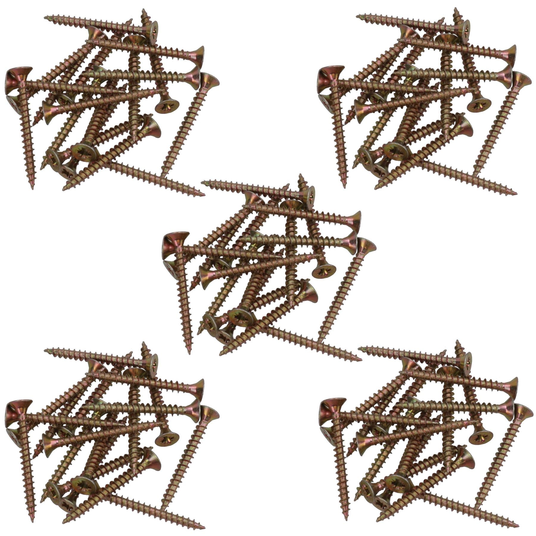 Vis à bois à tête fraisée 3,5 mm x 35 mm, empreinte PZ2