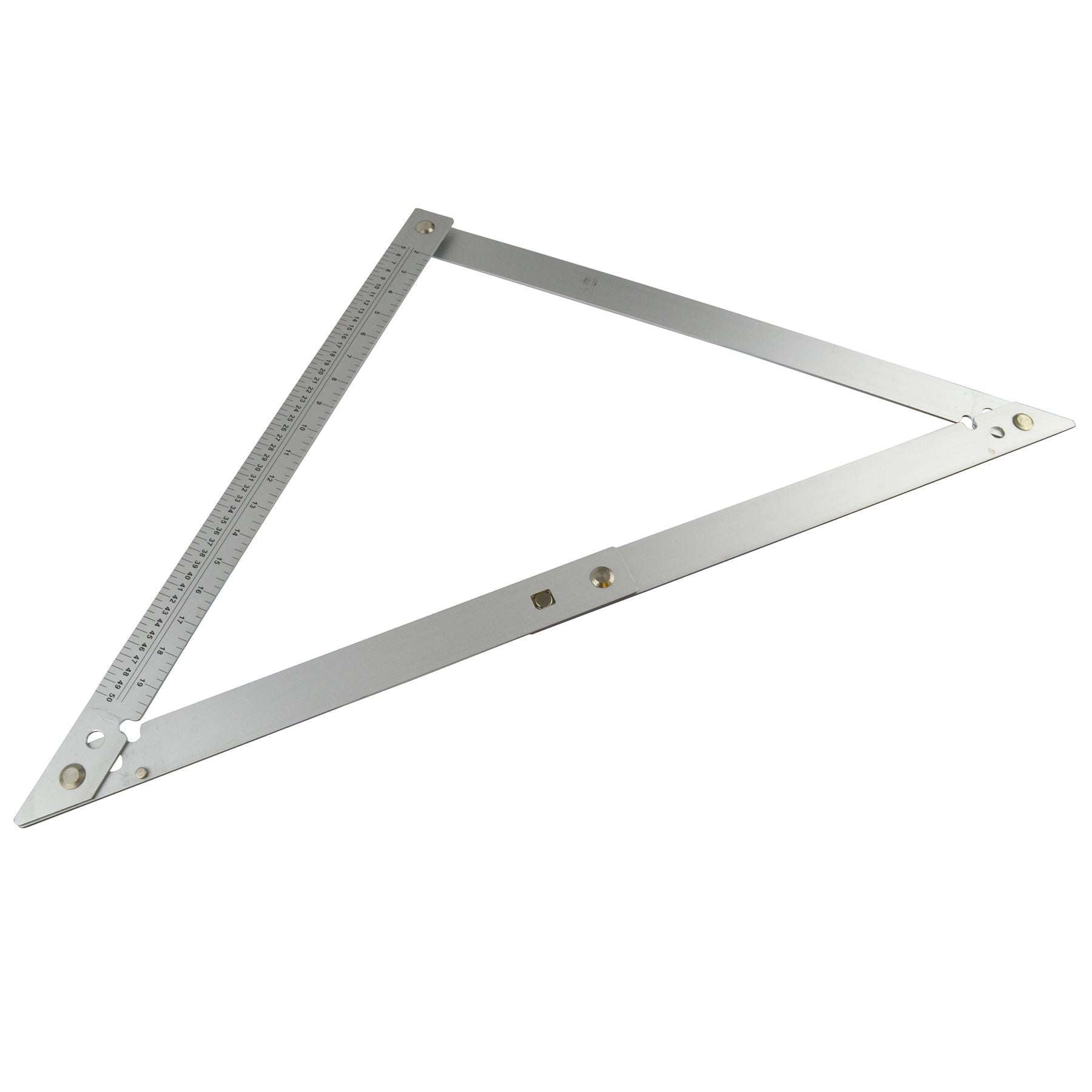 Folding Square 24" Aluminium Ruler Angle Flooring Builders Floor with Case TE658