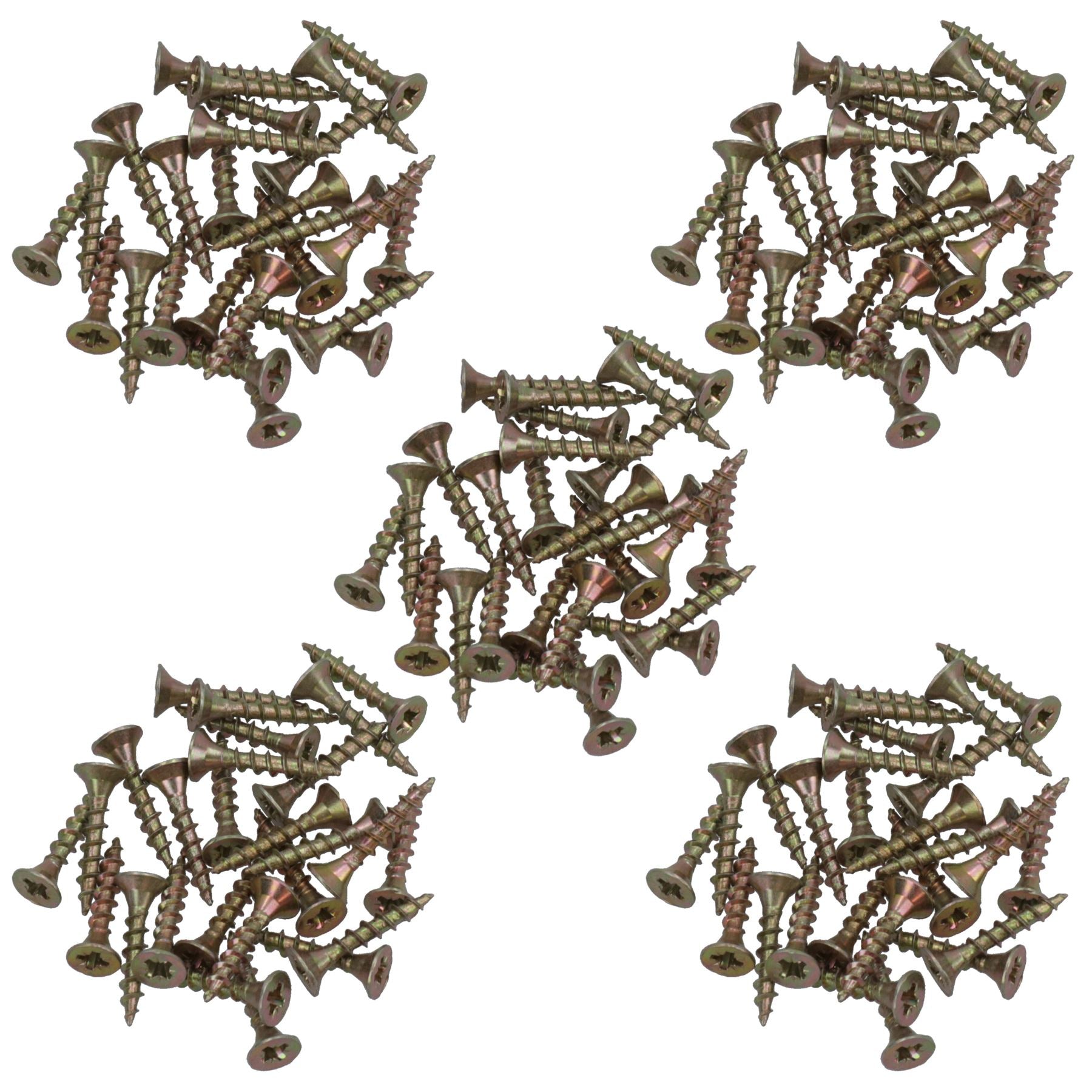 Vis à bois à tête fraisée 3,5 mm x 20 mm, empreinte PZ2