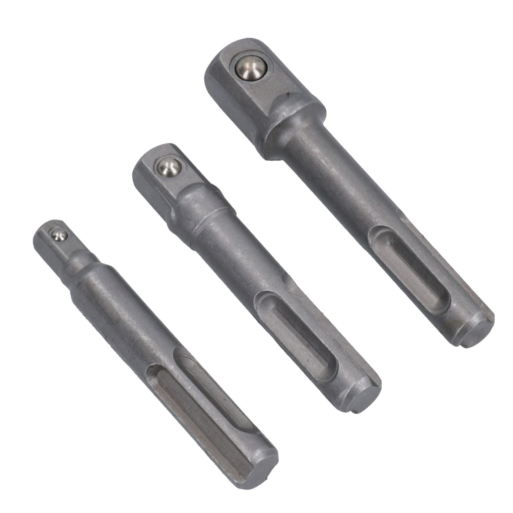 Jeu de 3 douilles SDS pour mandrin de perçage 1/4" / 3/8" et 1/2" Adaptateur TE461