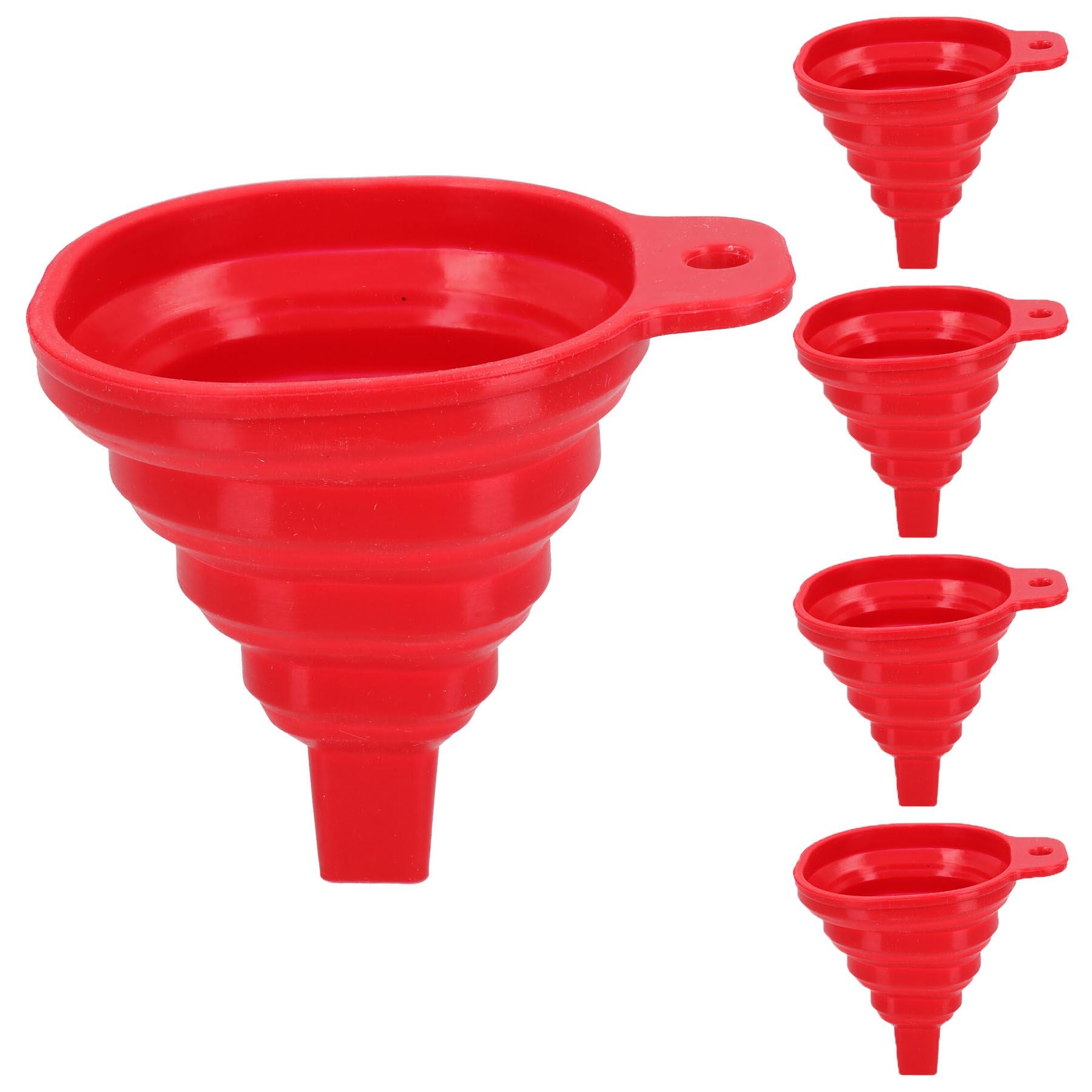 Entonnoir pliable pliable en silicone flexible mini -40c – 230c Cuisine