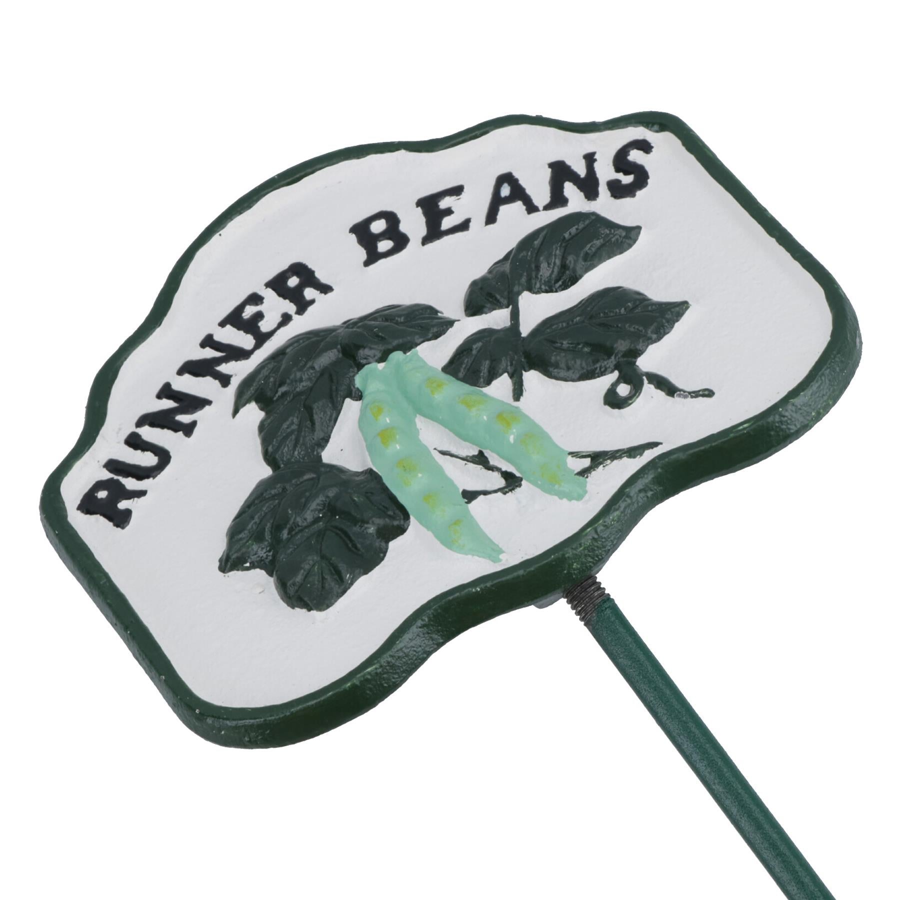 Vegetable Signs Markers Labels Cast Iron Plant Plaque Garden Yard Allotment