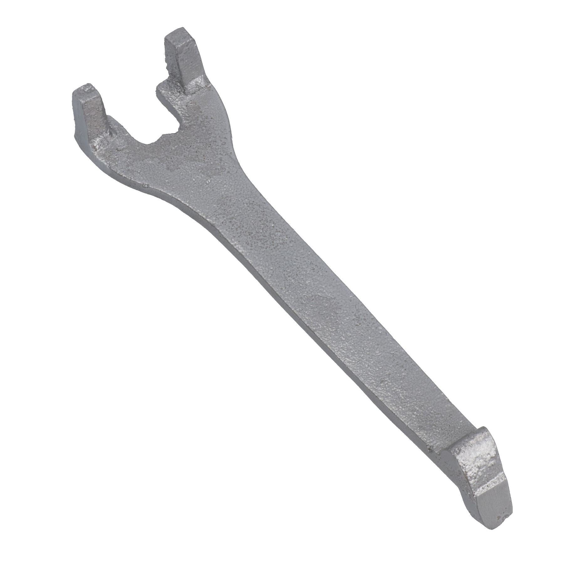 Aschenkasten aus verzinktem Metall, 27,9 cm, für 40,6 cm große Kamine und offene Kamine mit Griff