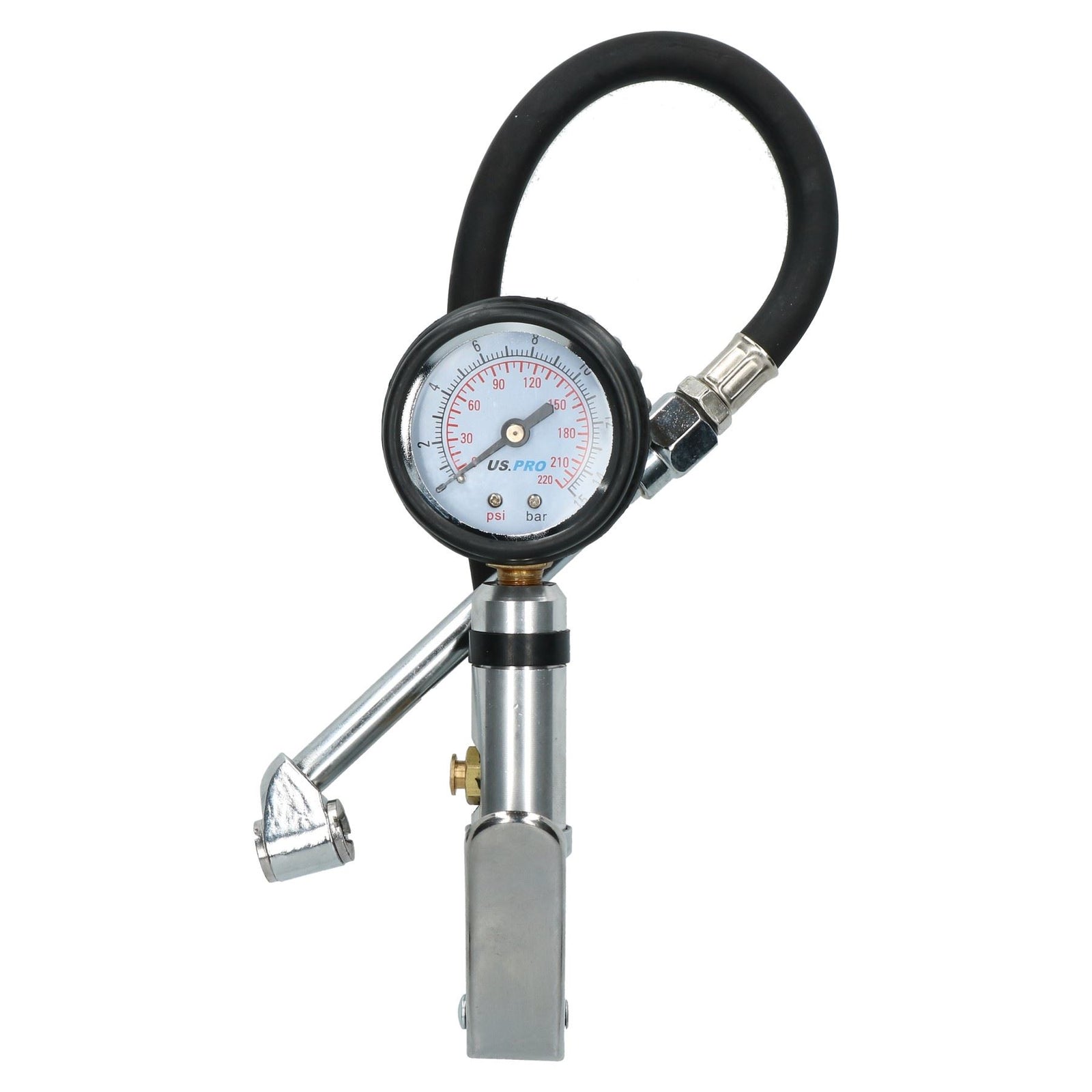 3/8" BSP Einziehbarer Luftschlauchsatz mit Armaturen / Reifenfüller / Blasstaubpistole