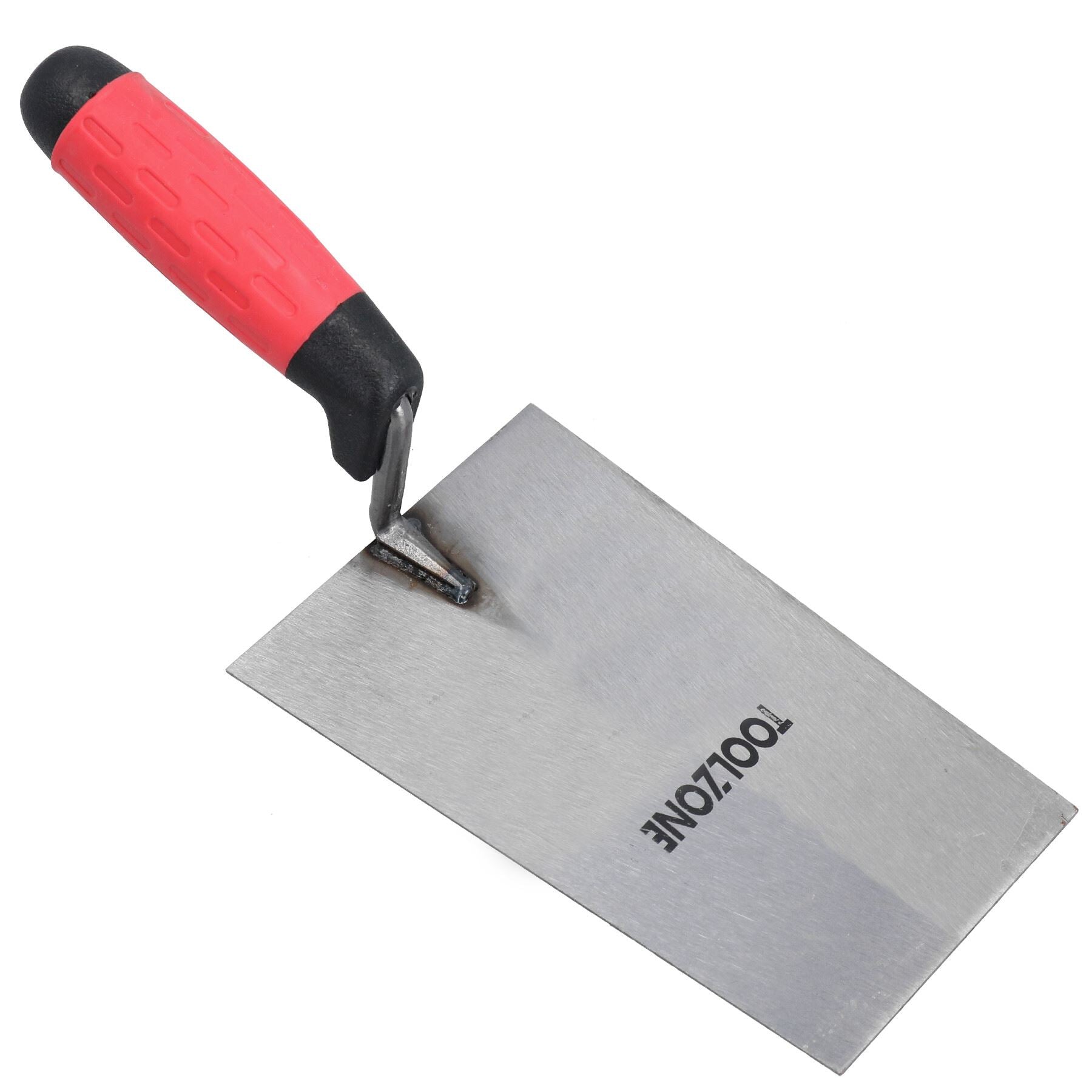 Truelle à seau souple de 180 mm pour le plâtrage, le rendu, la pose de briques et de blocs