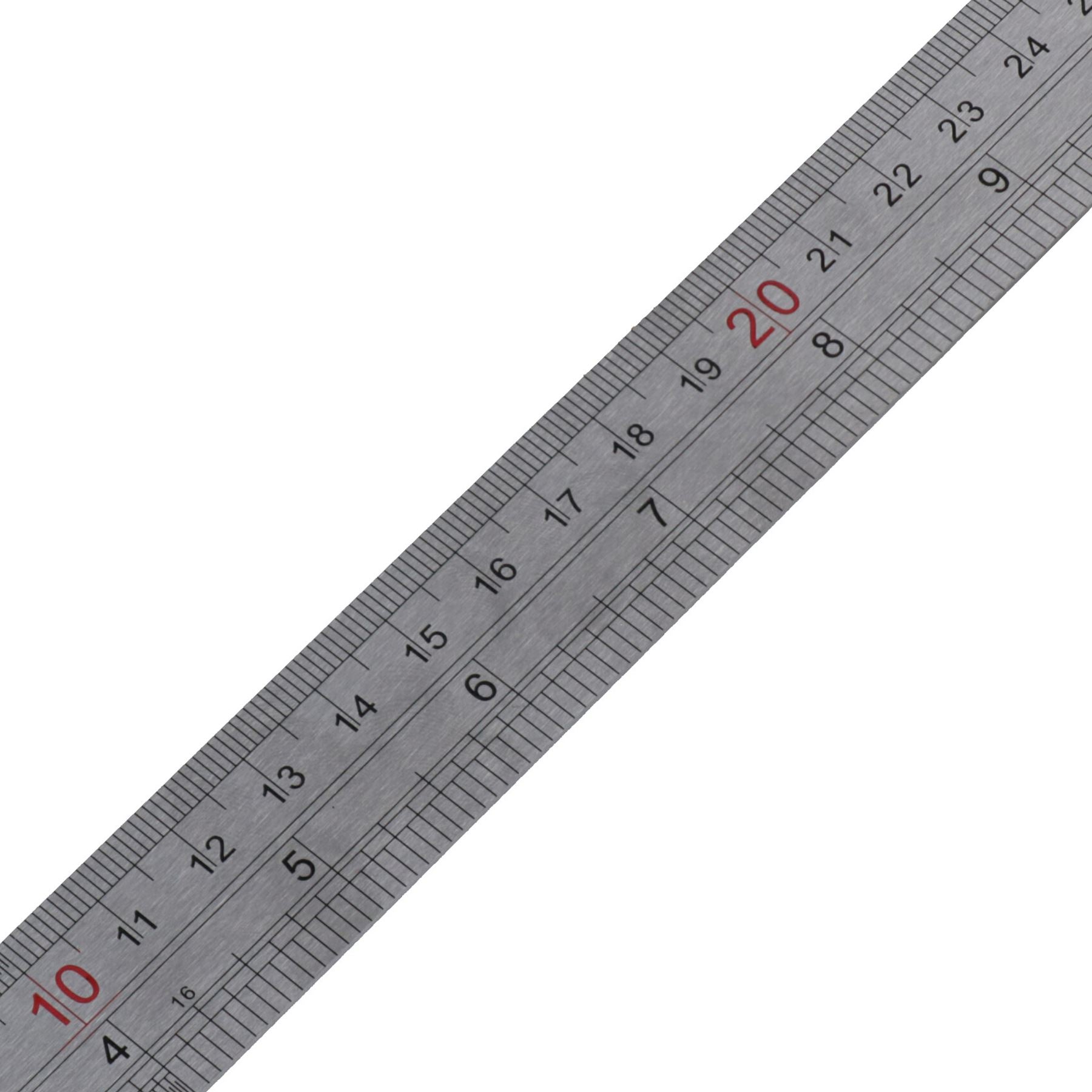 Règle en acier inoxydable 12" 30 cm Mesure Dessin Professionnel TE139